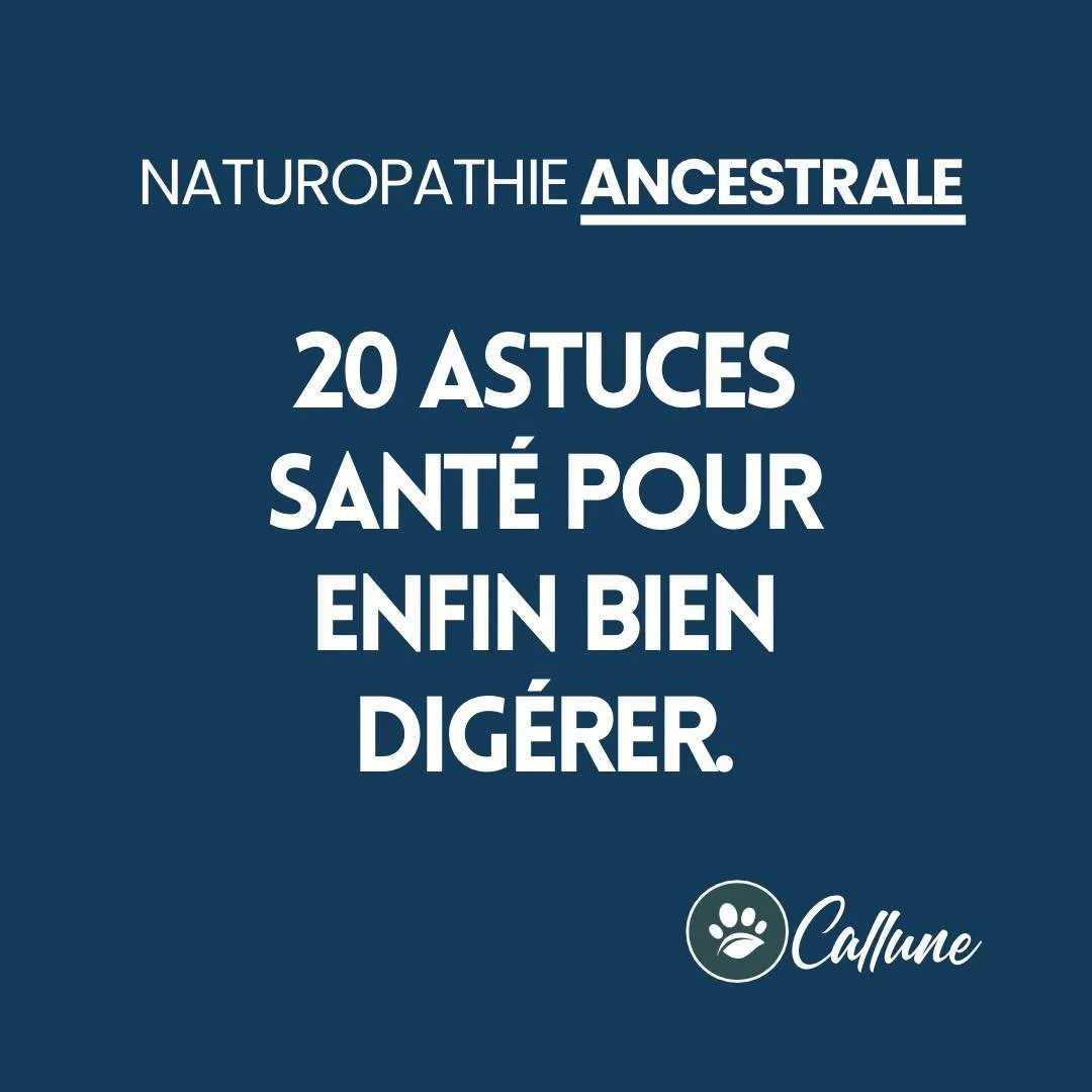 🌞 20 astuces sant&eacute; pour enfin bien dig&eacute;rer.

Promis, tu ne trouveras pas de probiotiques en sachet ou de champignons adaptog&egrave;nes qui viennent du bout du monde dans ces astuces.

La digestion, c&rsquo;est un processus extr&ecirc;