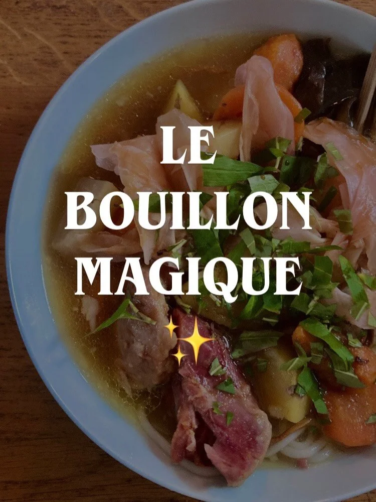 ✨ Le bouillon d&rsquo;os magique version ramen.

Non, le bouillon n&rsquo;est pas un plat comme les autres.
Et &ccedil;a les anciens l&rsquo;avaient bien compris. 🙏🏻

Ici, on le fait avec des ingr&eacute;dients sains, bruts, nutritifs et r&eacute;p