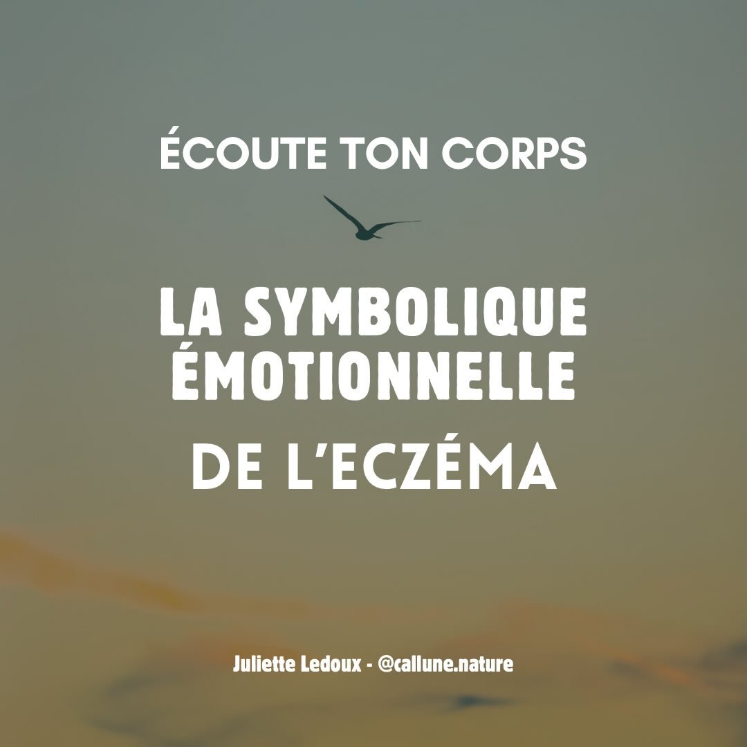 👄 La symbolique &eacute;motionnelle de l&rsquo;ecz&eacute;ma.

Le corps ne crie jamais sans raison.

Avant la douleur, il y a souvent une &eacute;motion retenue, un besoin ignor&eacute;, une tension accumul&eacute;e.

Nos d&eacute;s&eacute;quilibres