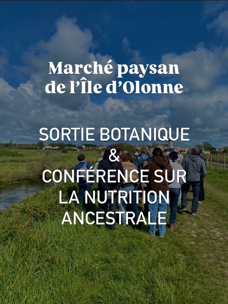 🧑&zwj;🌾 Sortie botanique et conf&eacute;rence sur la naturopathie et la nutrition ancestrale - dimanche 12 avril 

Quelle joie de vous avoir vu si nombreux assister &agrave; mes deux &eacute;v&eacute;nements en cette magnifique journ&eacute;e ensol
