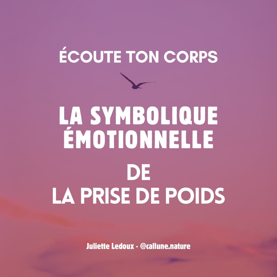 👄 La symbolique &eacute;motionnelle de la prise de poids.

Le corps et le psychisme sont &eacute;troitement li&eacute;s.

Nos &eacute;motions ne disparaissent pas lorsqu&rsquo;elles ne sont pas exprim&eacute;es : elles peuvent s&rsquo;imprimer dans 