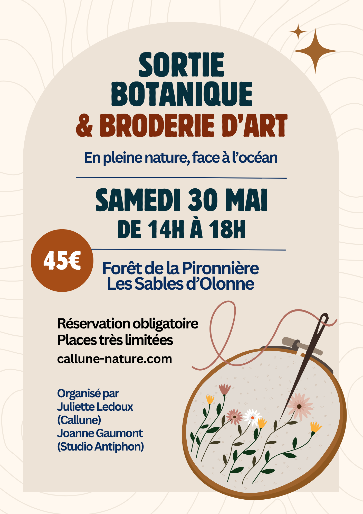 Botanique & broderie d'art
