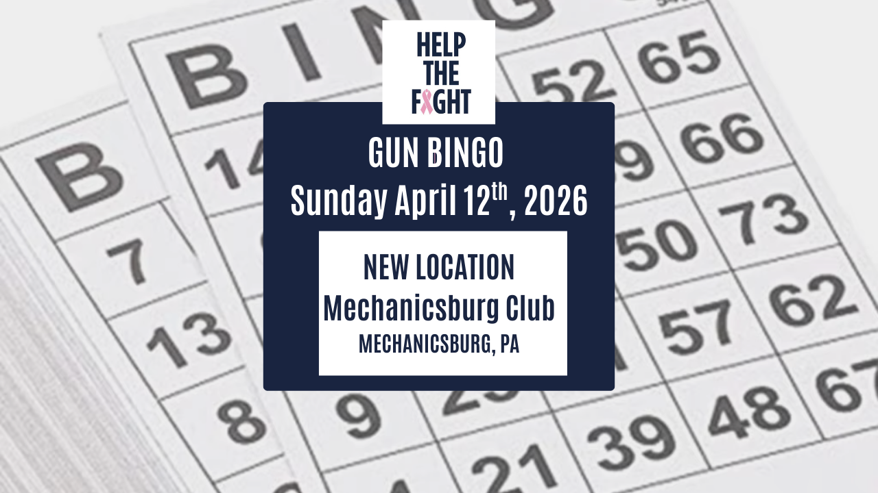 April 2026 Gun Bingo-NEW LOCATION!!
