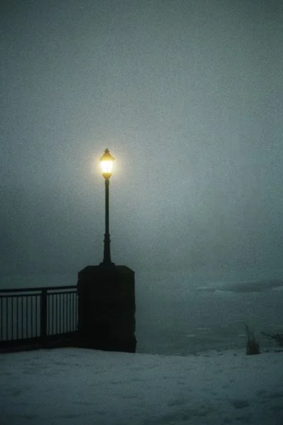 Shaker Lakes just before sunrise. 
Sears KS500 (1979)
Expired Konica 200 ISO