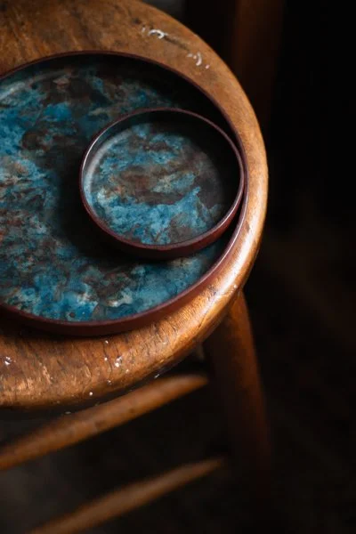 Tamponato Leather Tray Set from Leather Like Pottery 2026