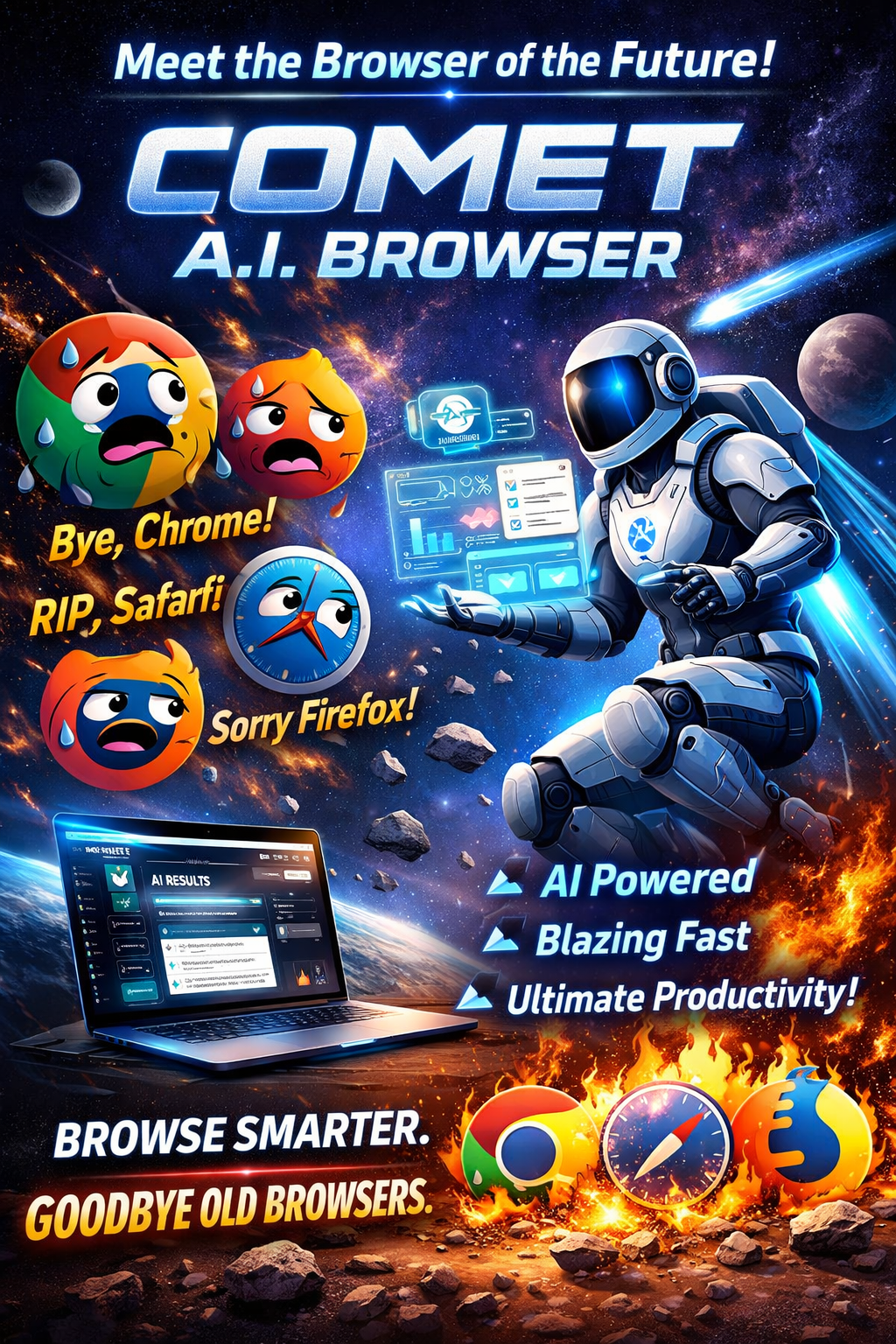 Why the Comet A.I. Browser Is About to Obliterate Chrome, Safari, Edge, Firefox, and That One Browser Your Uncle Still Uses