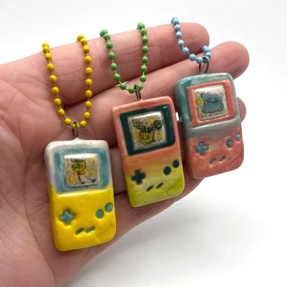 Ceramic Pokemon Gameboy Charms *Shiny*