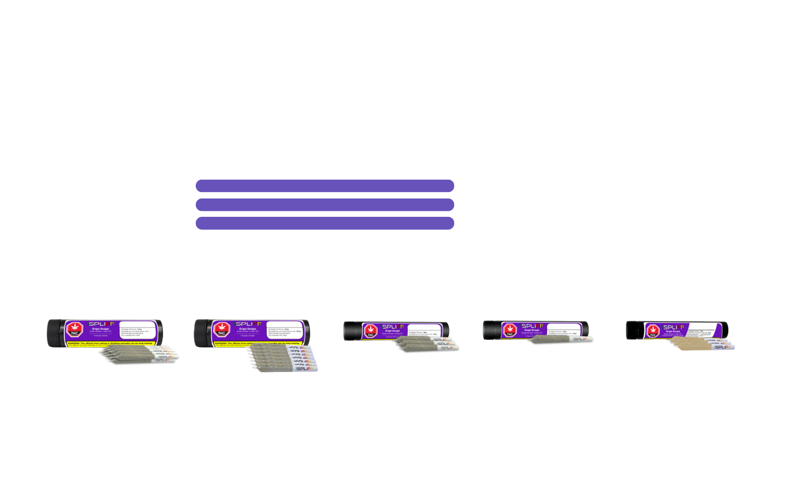 Grape Escape pre-roll – juicy grape flavour with smooth relaxing finish