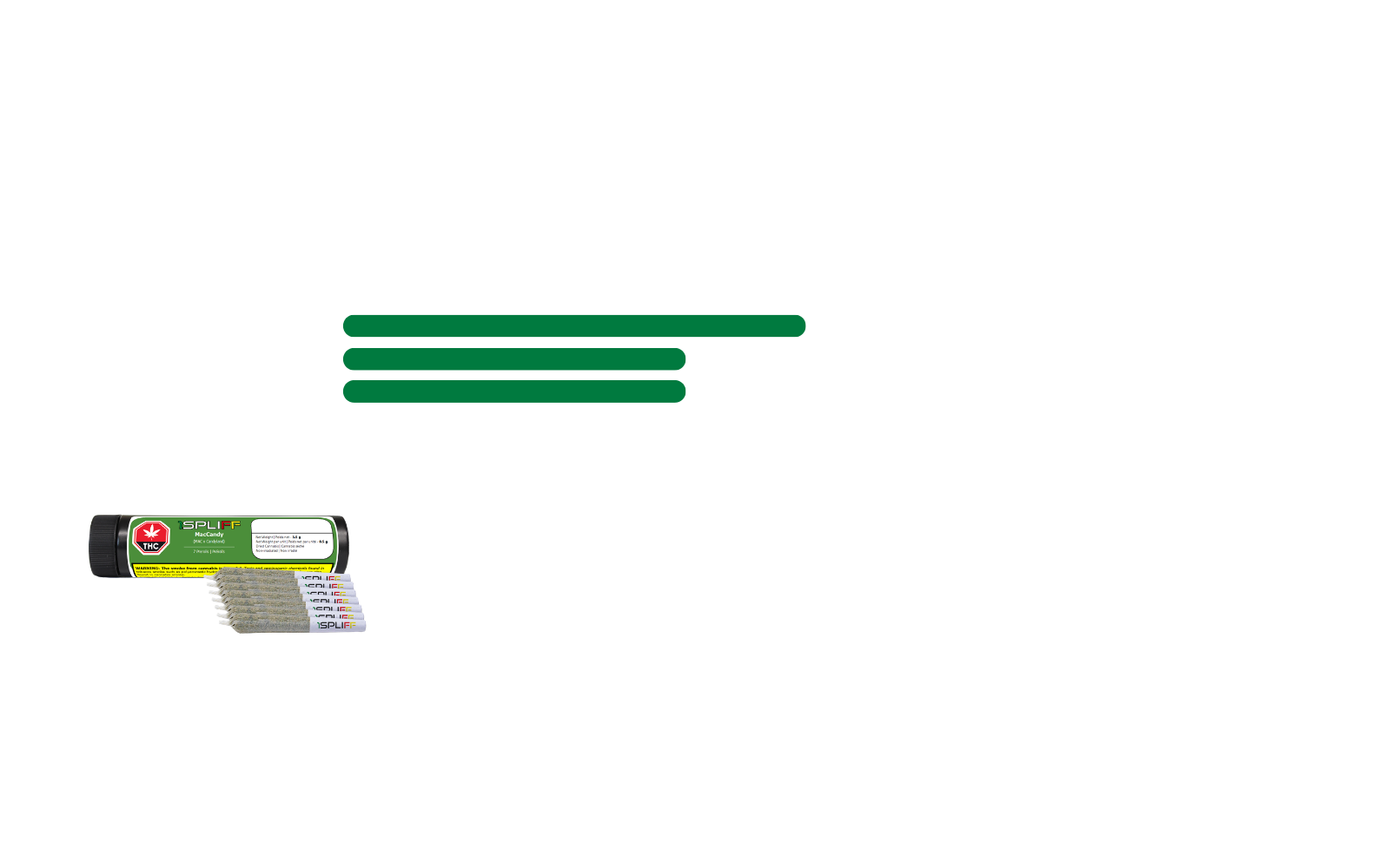 MacCandy pre-roll – creamy sweet profile with subtle earthy notes
