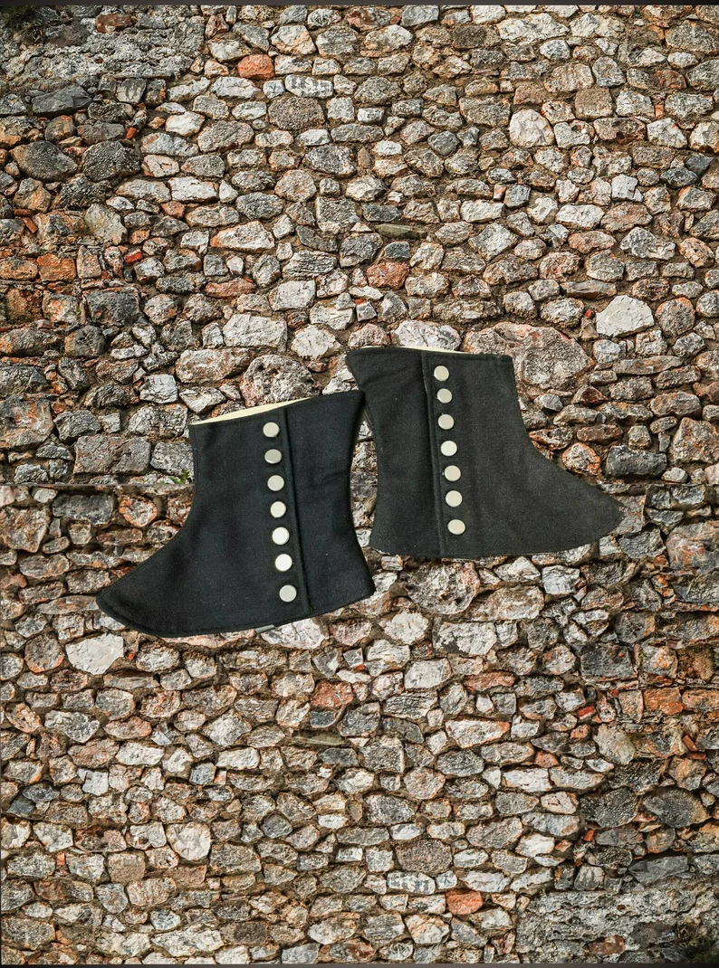 18th & 19th Century Woolen Half Gaiters