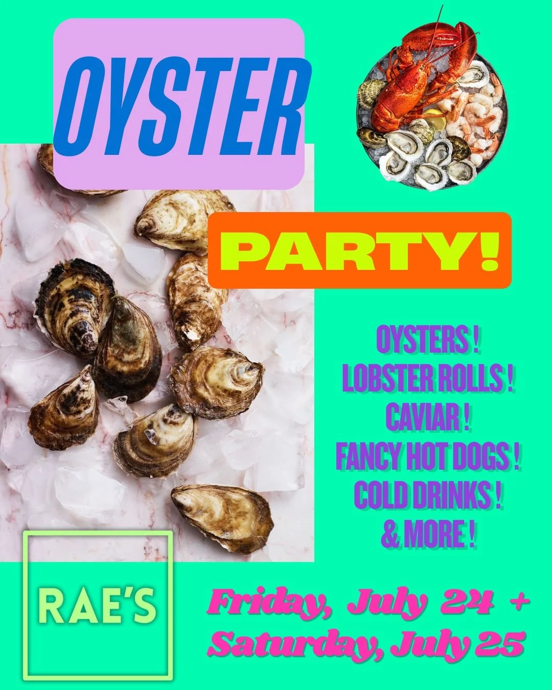 Oyster Party!
