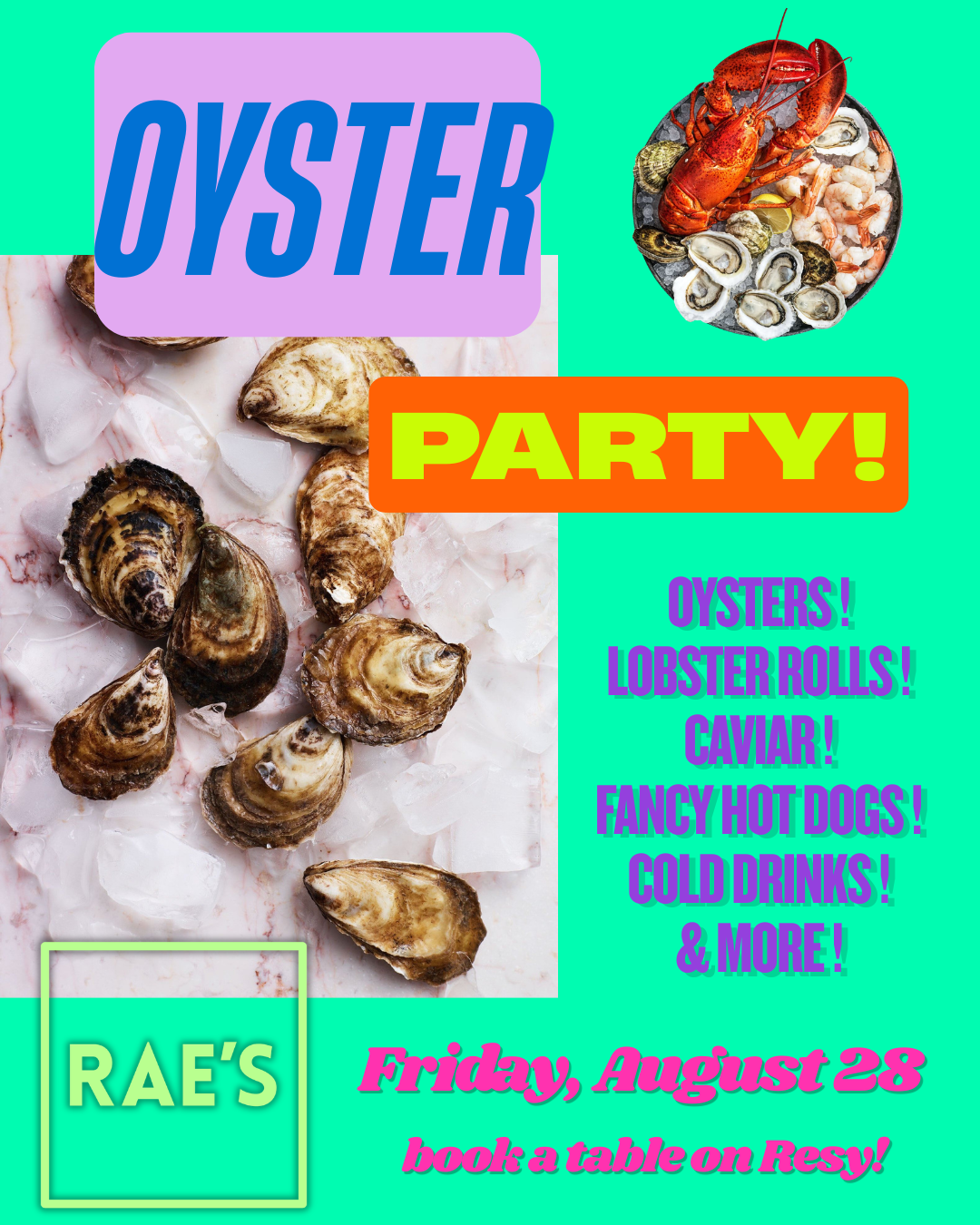 Oyster Party!