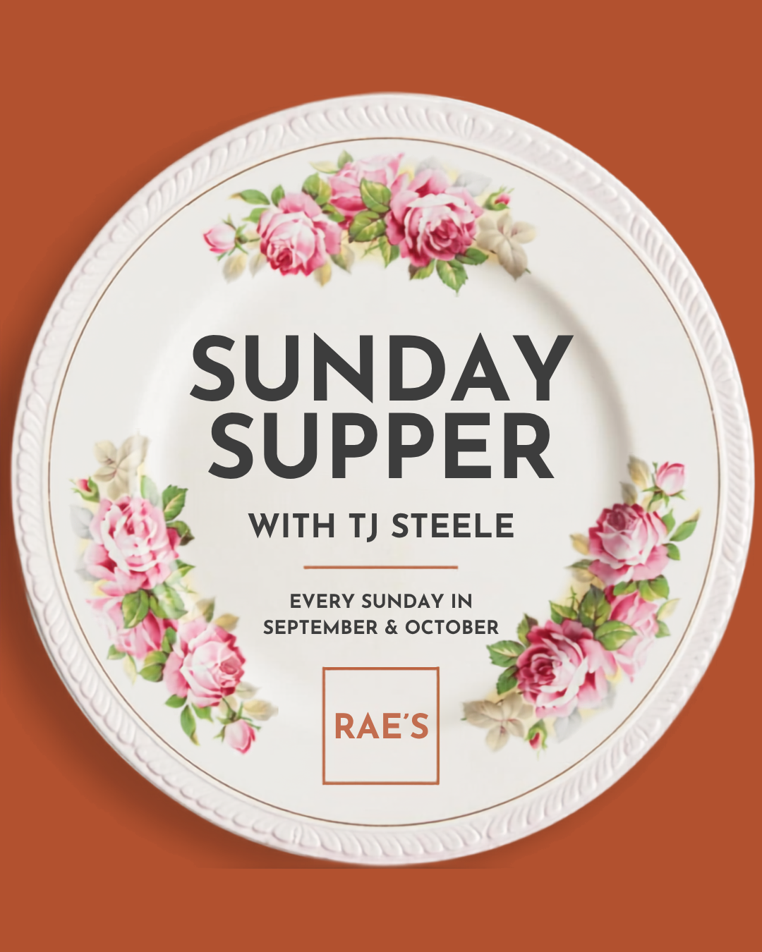 Sunday Supper with TJ Steele 
