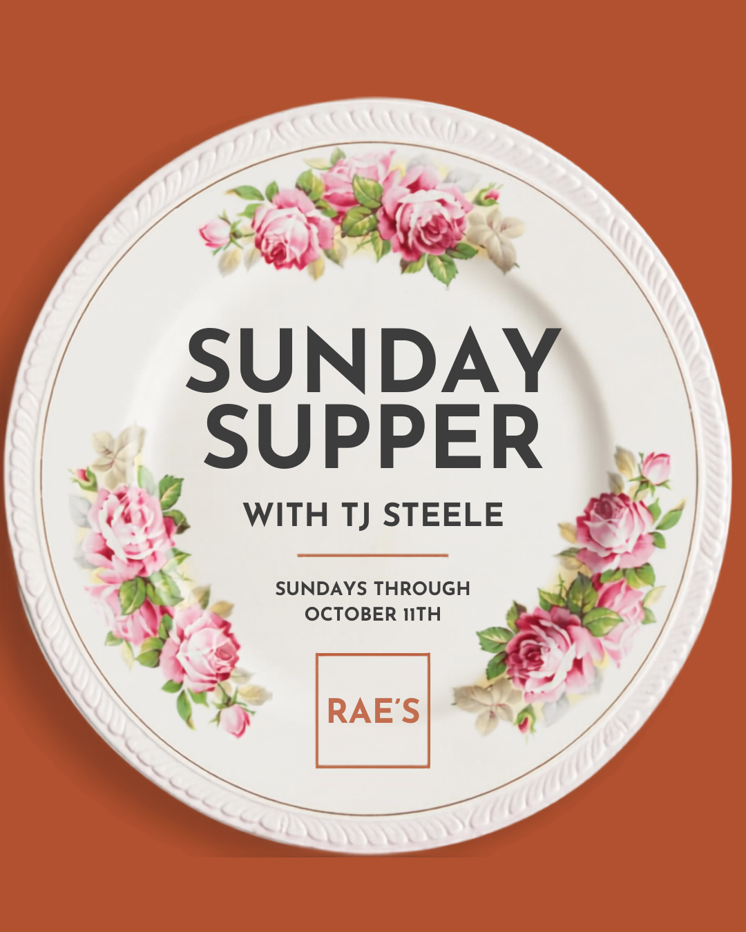 Sunday Supper with TJ Steele