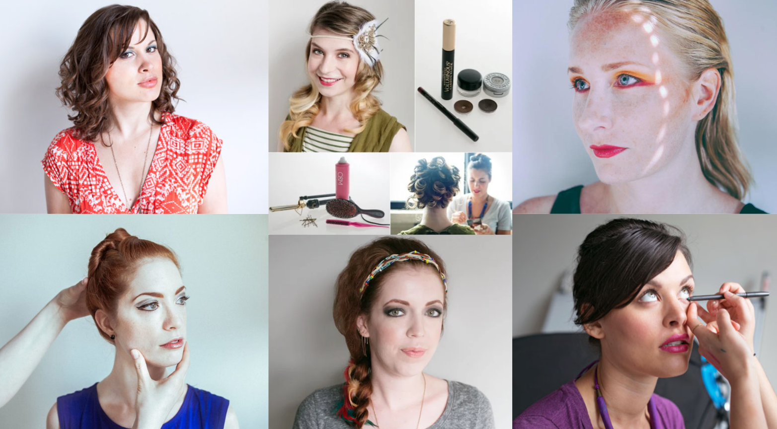 Summer Blockbuster Beauty: This blog series highlighted six hair and makeup looks inspired by Summer 2013 Blockbuster films, with the help of makeup artist Jen Brown