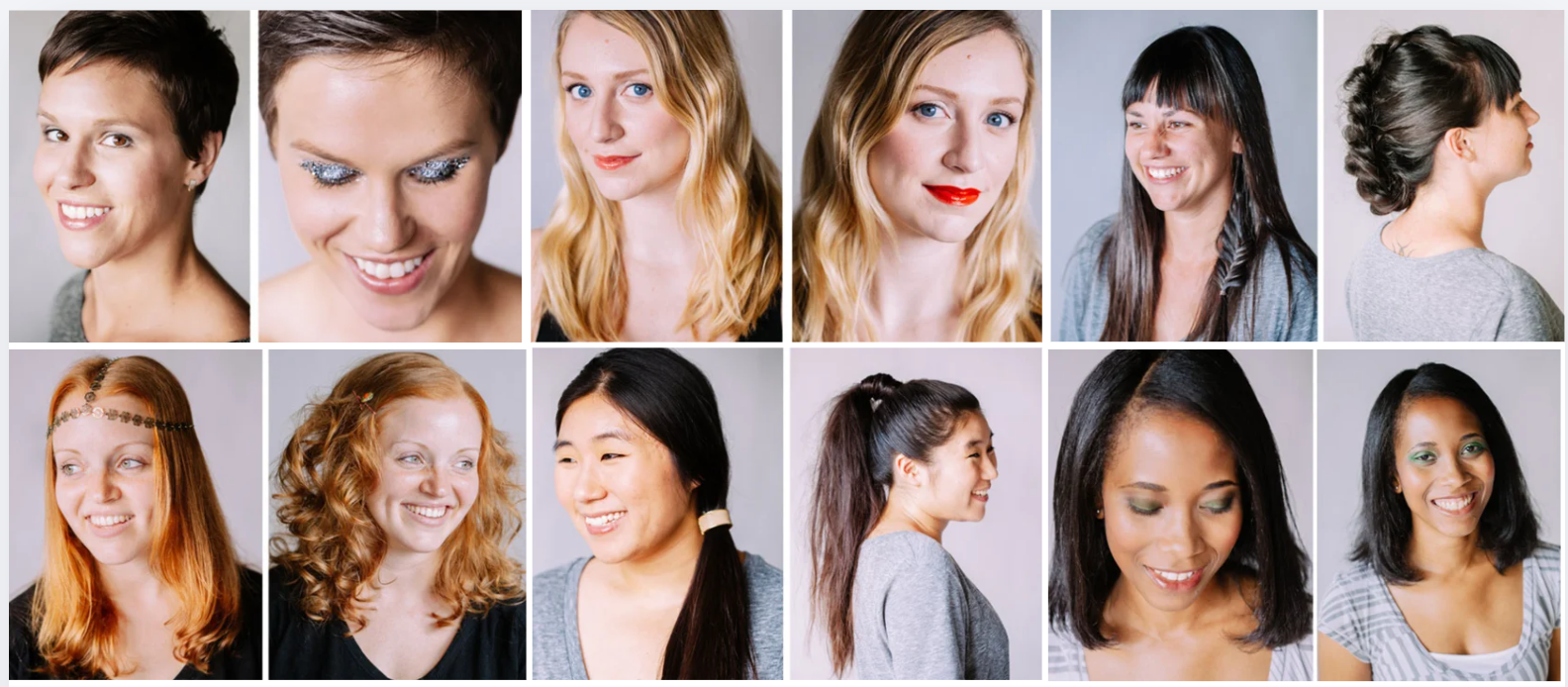 One Trend, Two Ways:  This blog series showcased the latest beauty trends of Fall 2013, with the help of hairstylist Lauren Sweenor and makeup artist Jen Brown