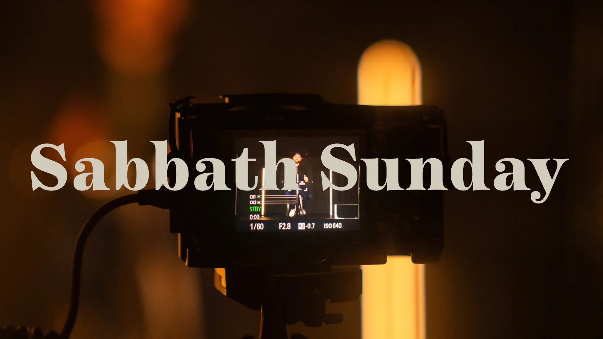Sabbath Sunday: Online Service