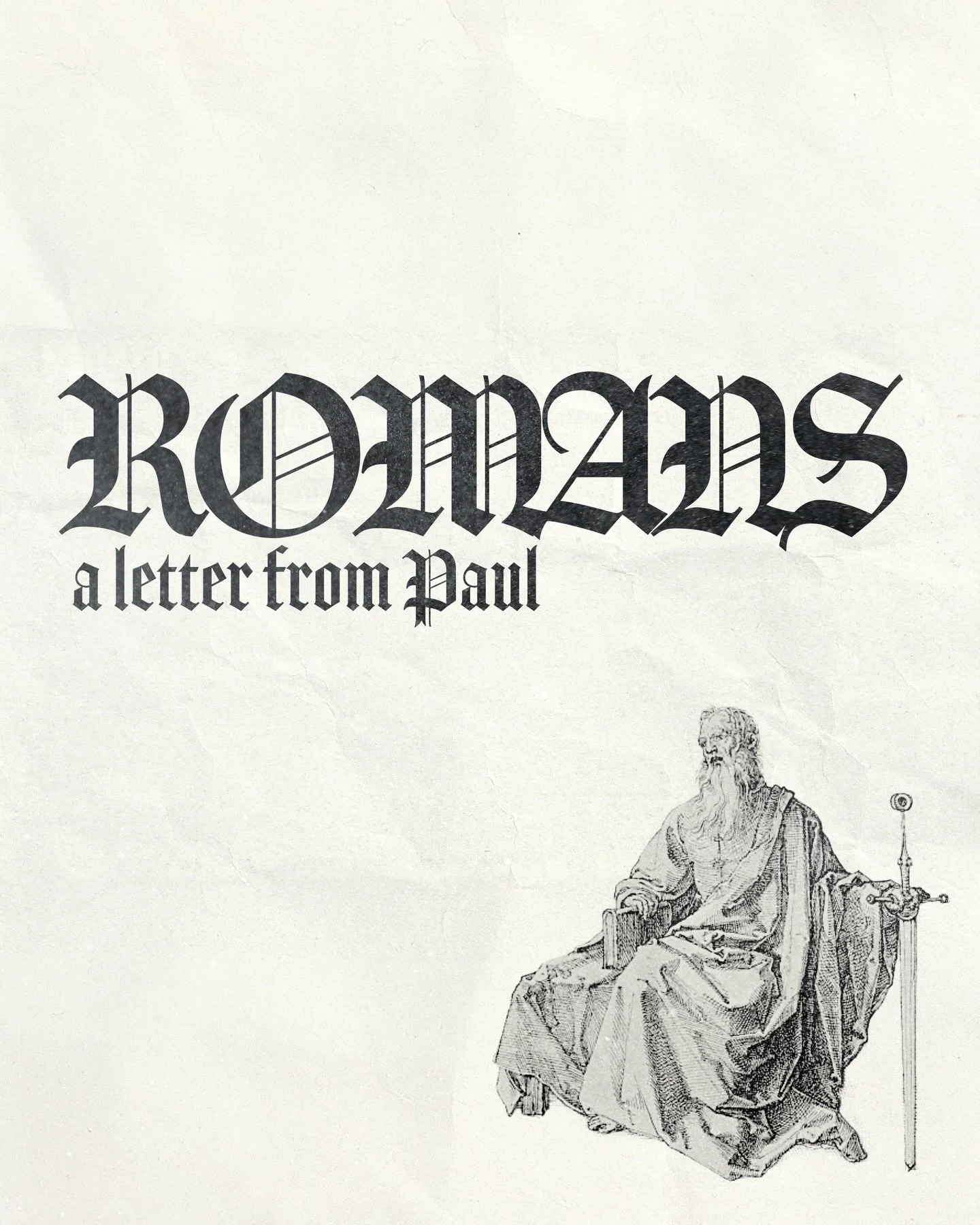 NEW SERIES: Romans: the building blocks of our faith 

As we start the new year we wanted to go over the book that shares the foundation of our faith and how we need to share it with others. 

We&rsquo;ll be going through this series until we finish 