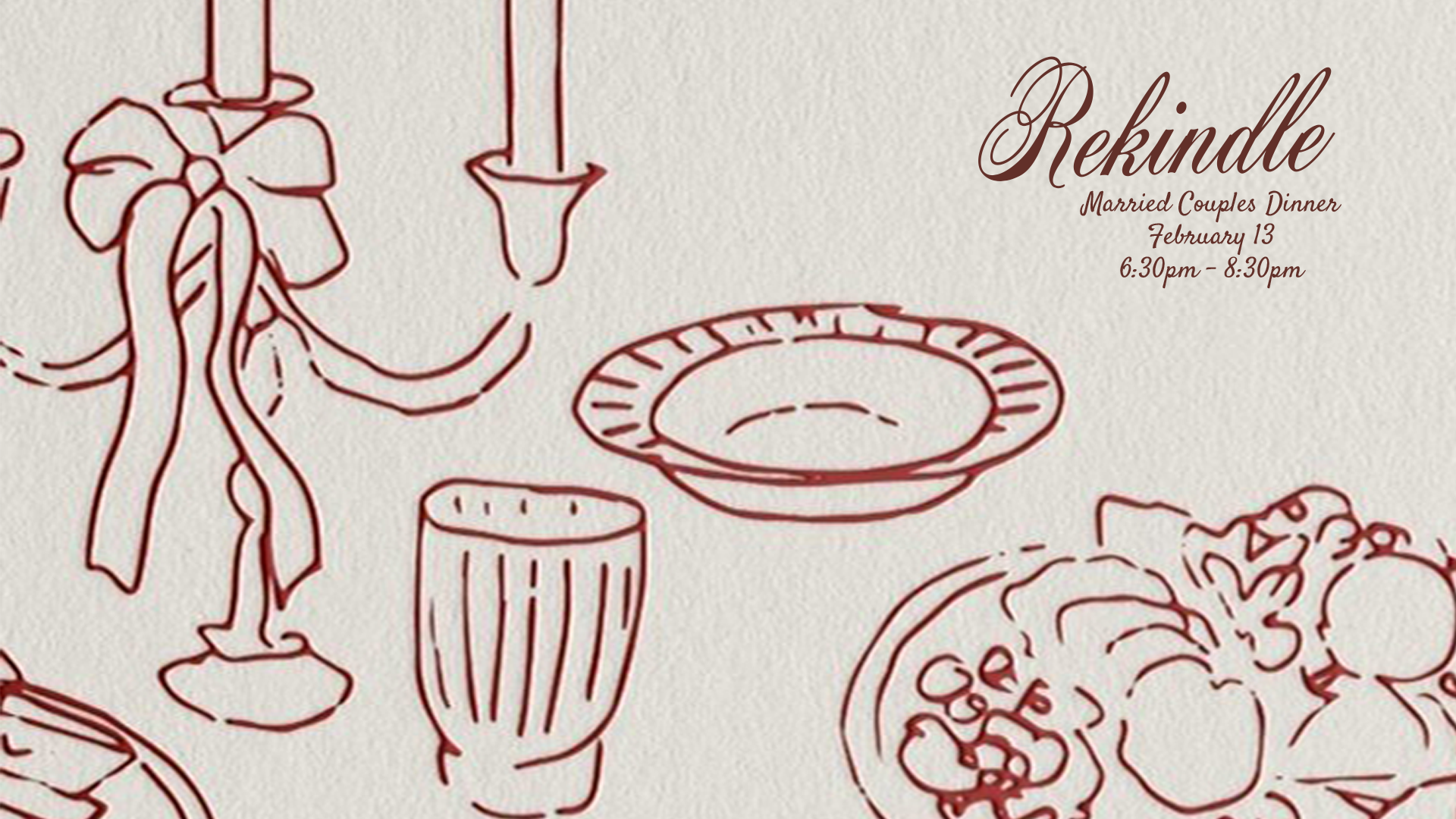 Rekindle: A Married Couples Dinner