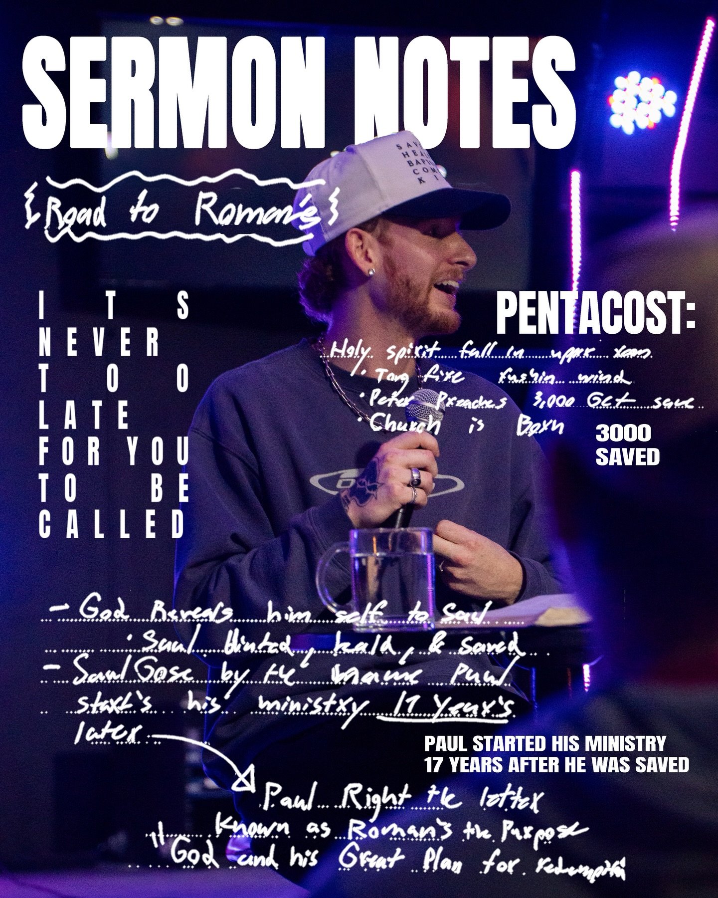 SERMON NOTES! 

As we launched our new sermon series these were our main takeaways! 

We&rsquo;re so excited to continue our series next week!