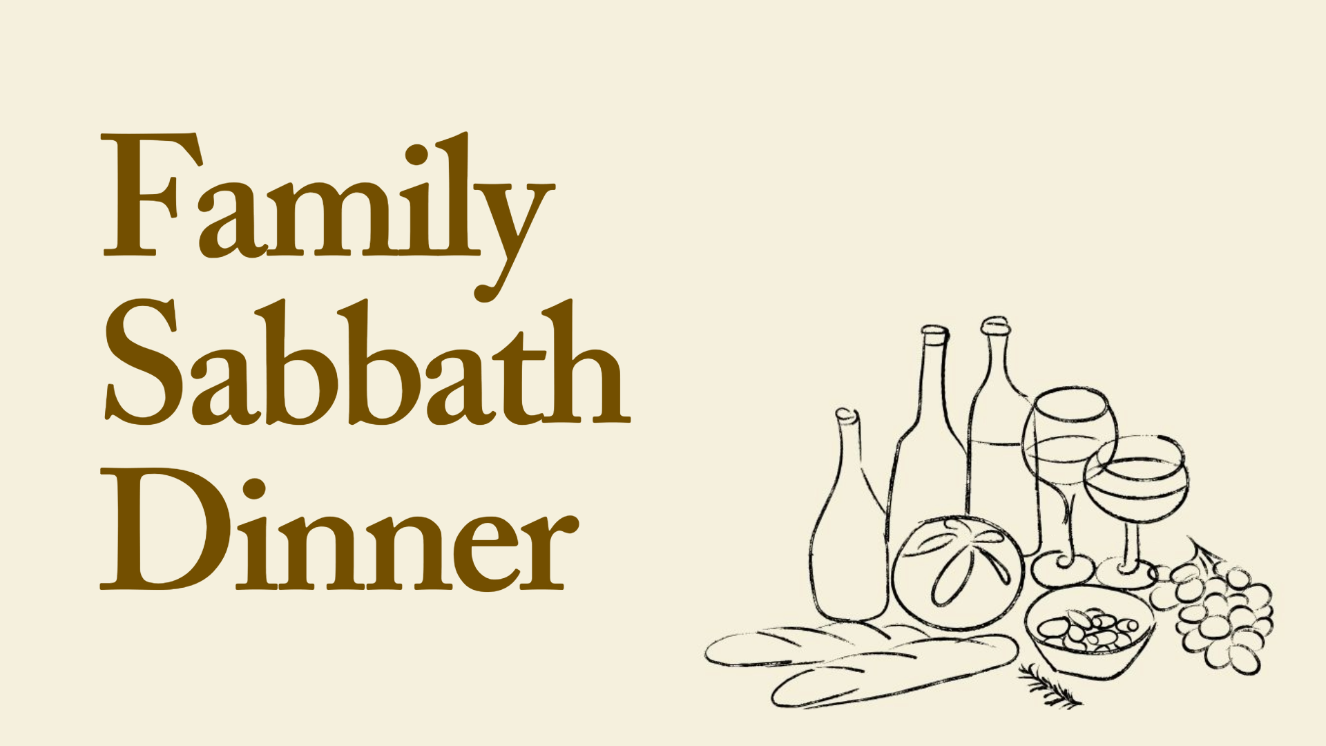 Family Sabbath Dinner