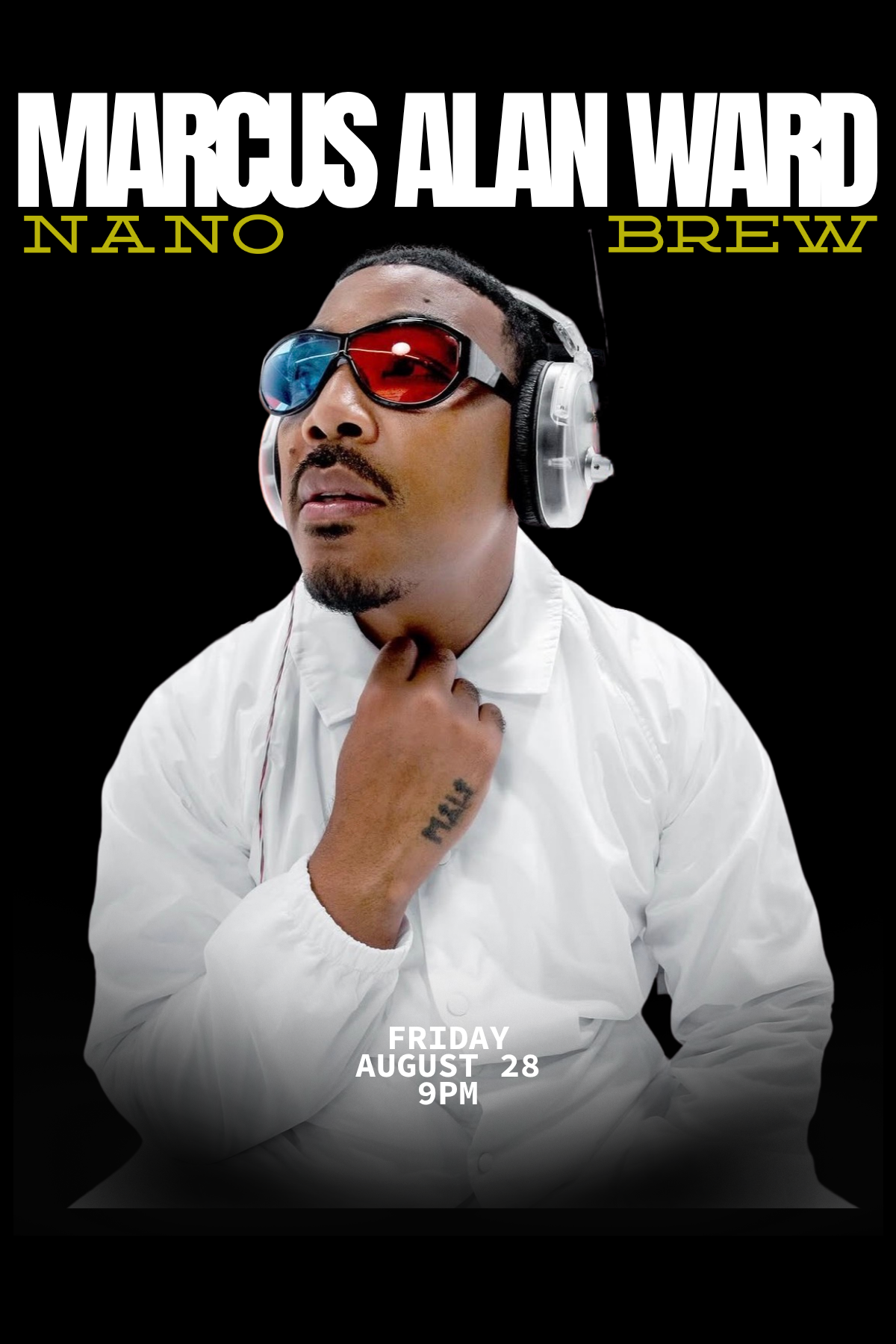 8/28 | 9pm | Nano Brew | DJ Marcus Alan Ward