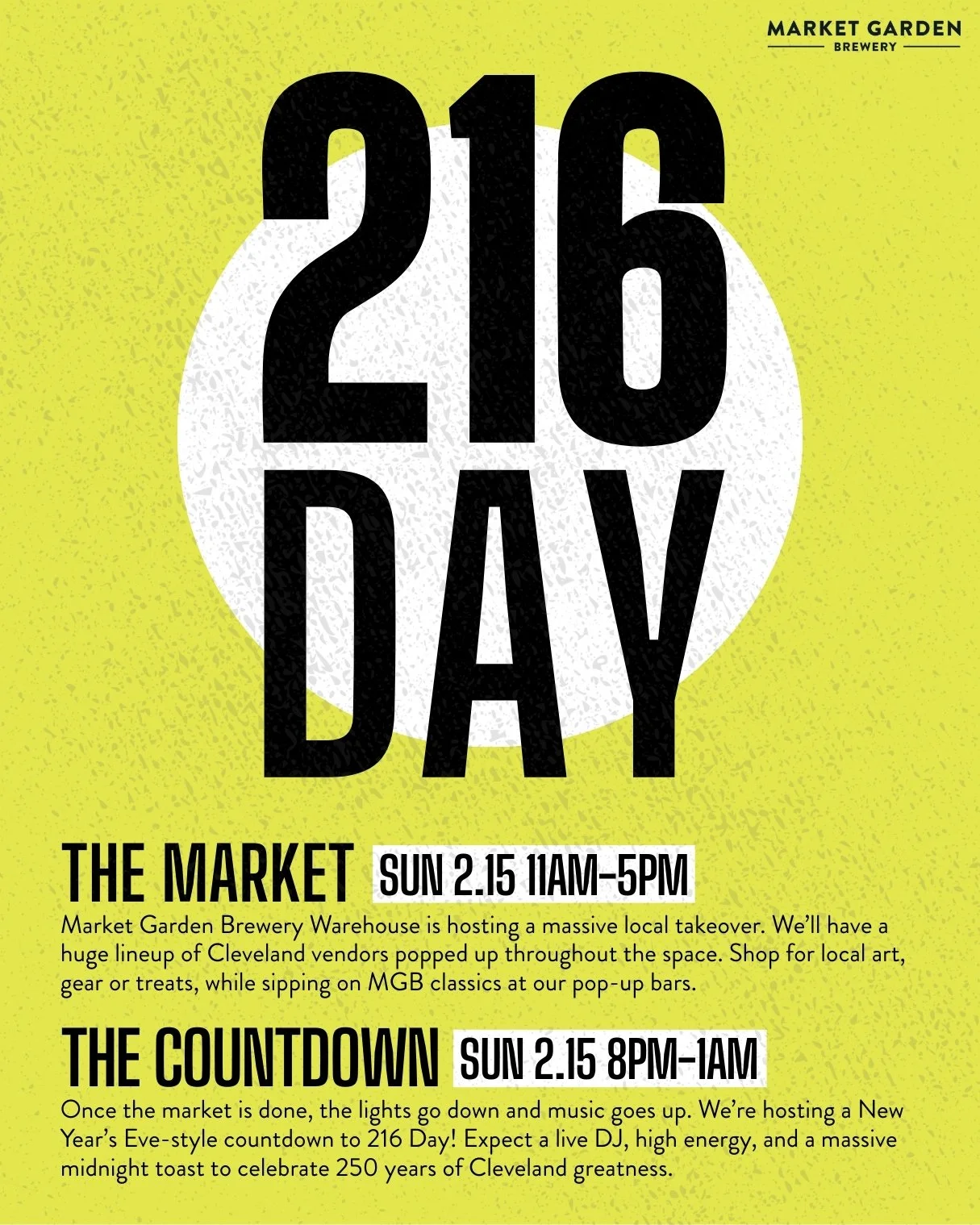 2/15 | Market Garden Brewery