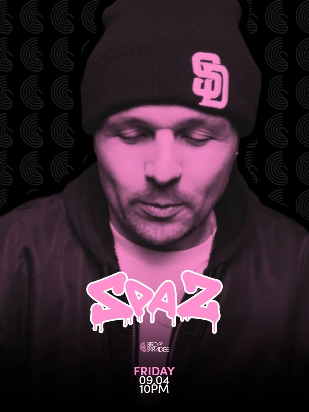 9/4 | 10pm | Bird of Paradise | DJ-Spaz