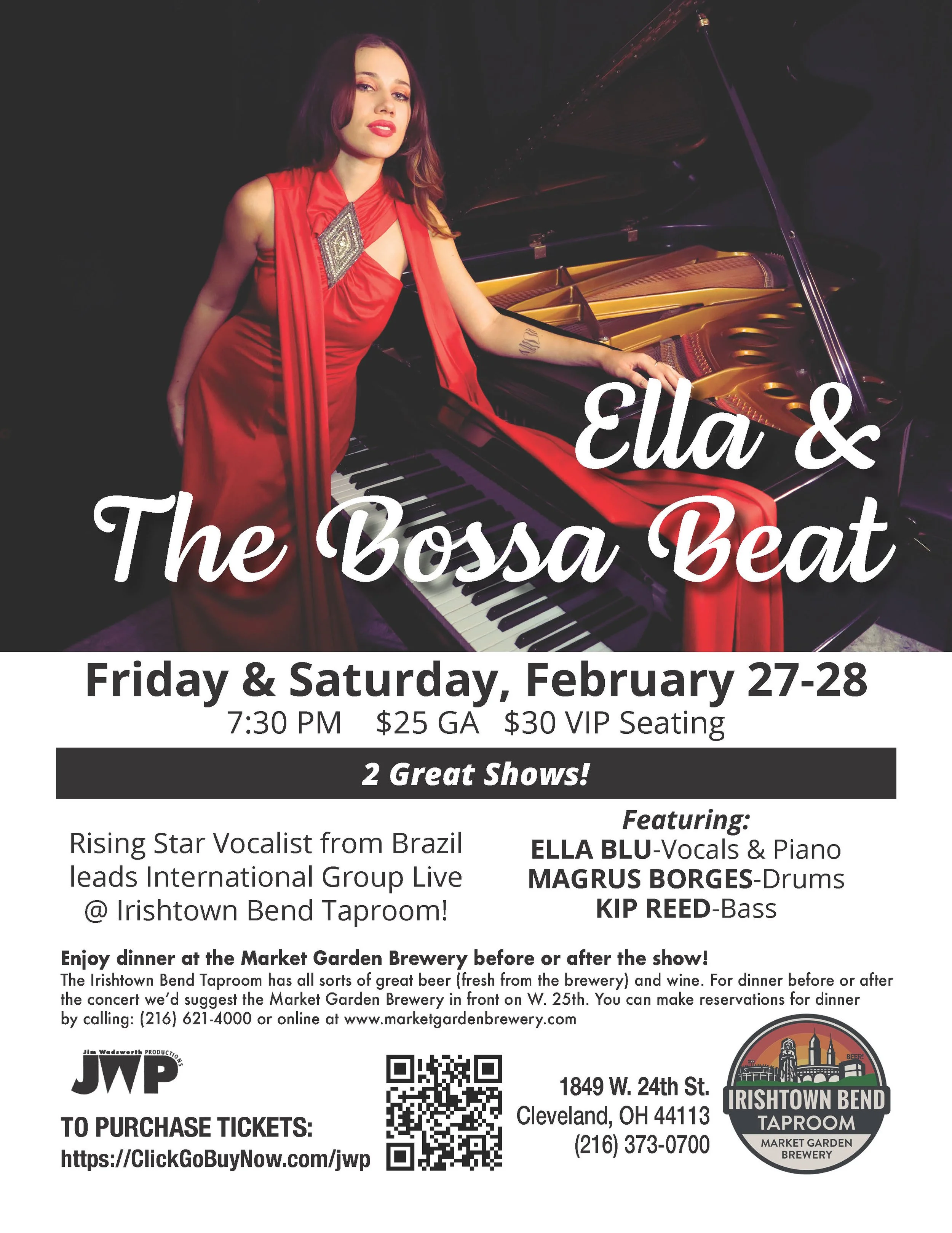 2/27 | 7:30PM | Irishtown Bend Taproom