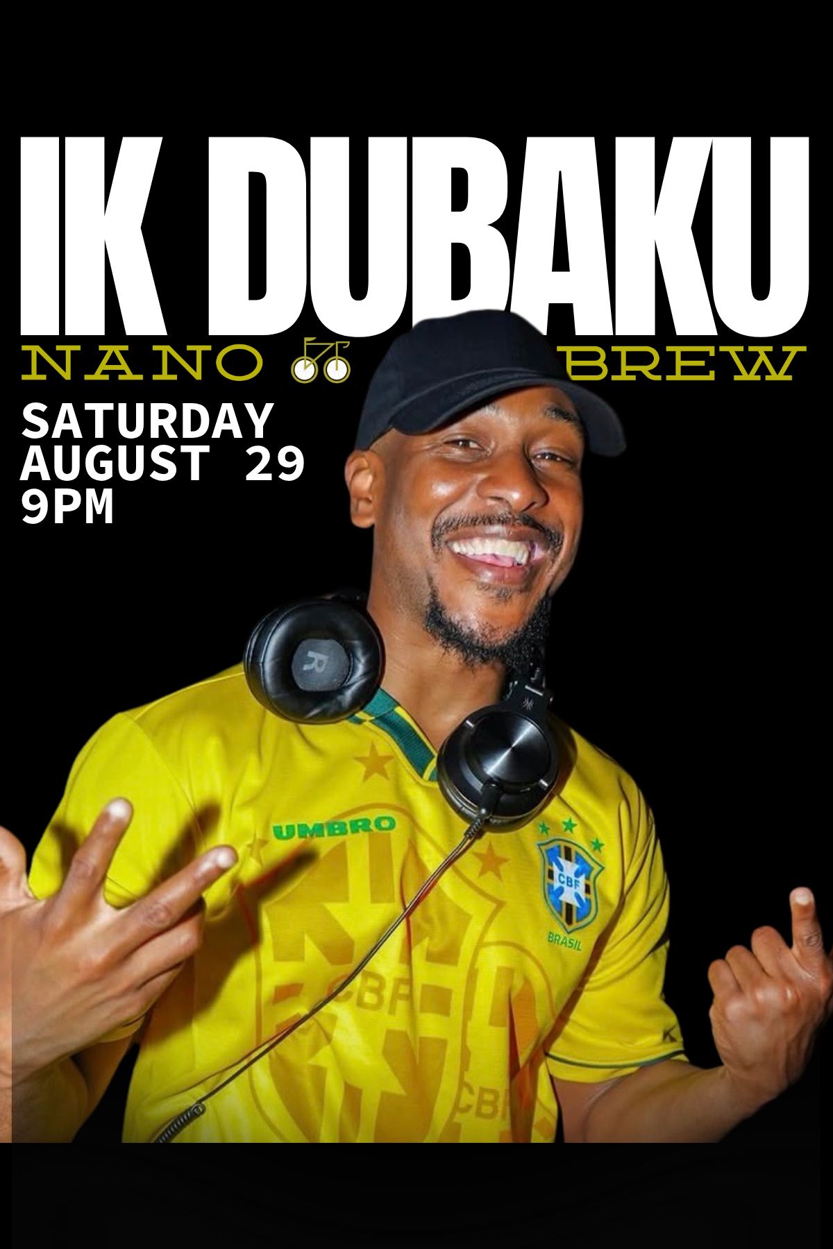 8/29 | 9pm | Nano Brew | DJ Ik Dubaku