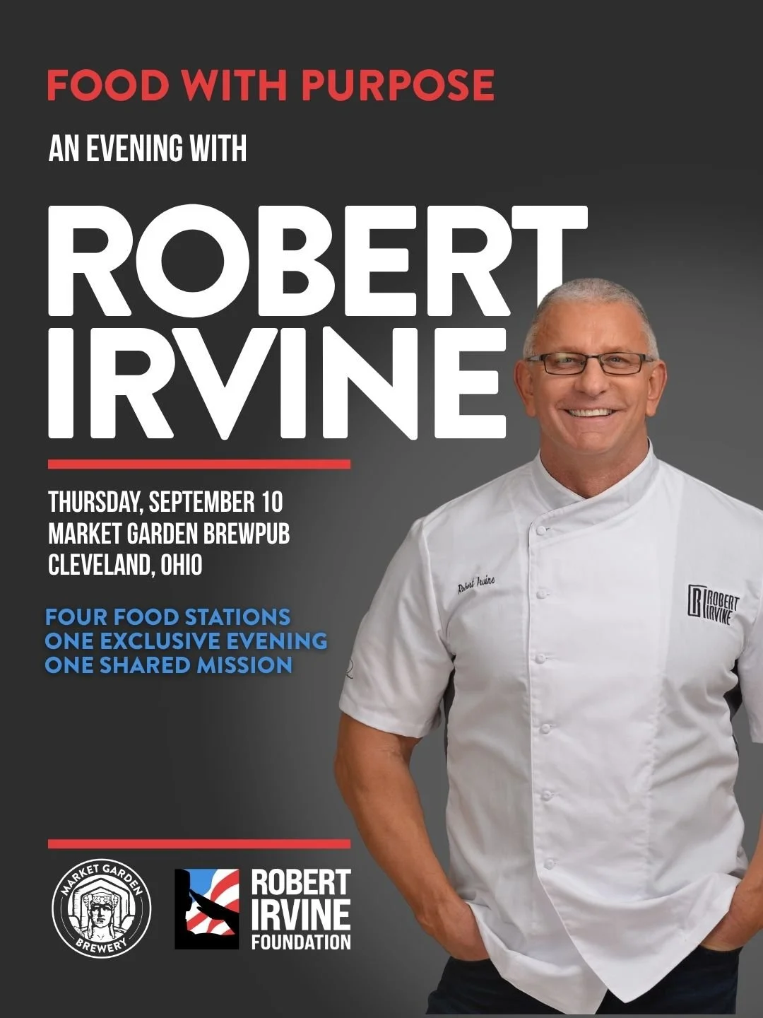 9/10 | Market Garden BrewPub | A Night with Robert Irvine