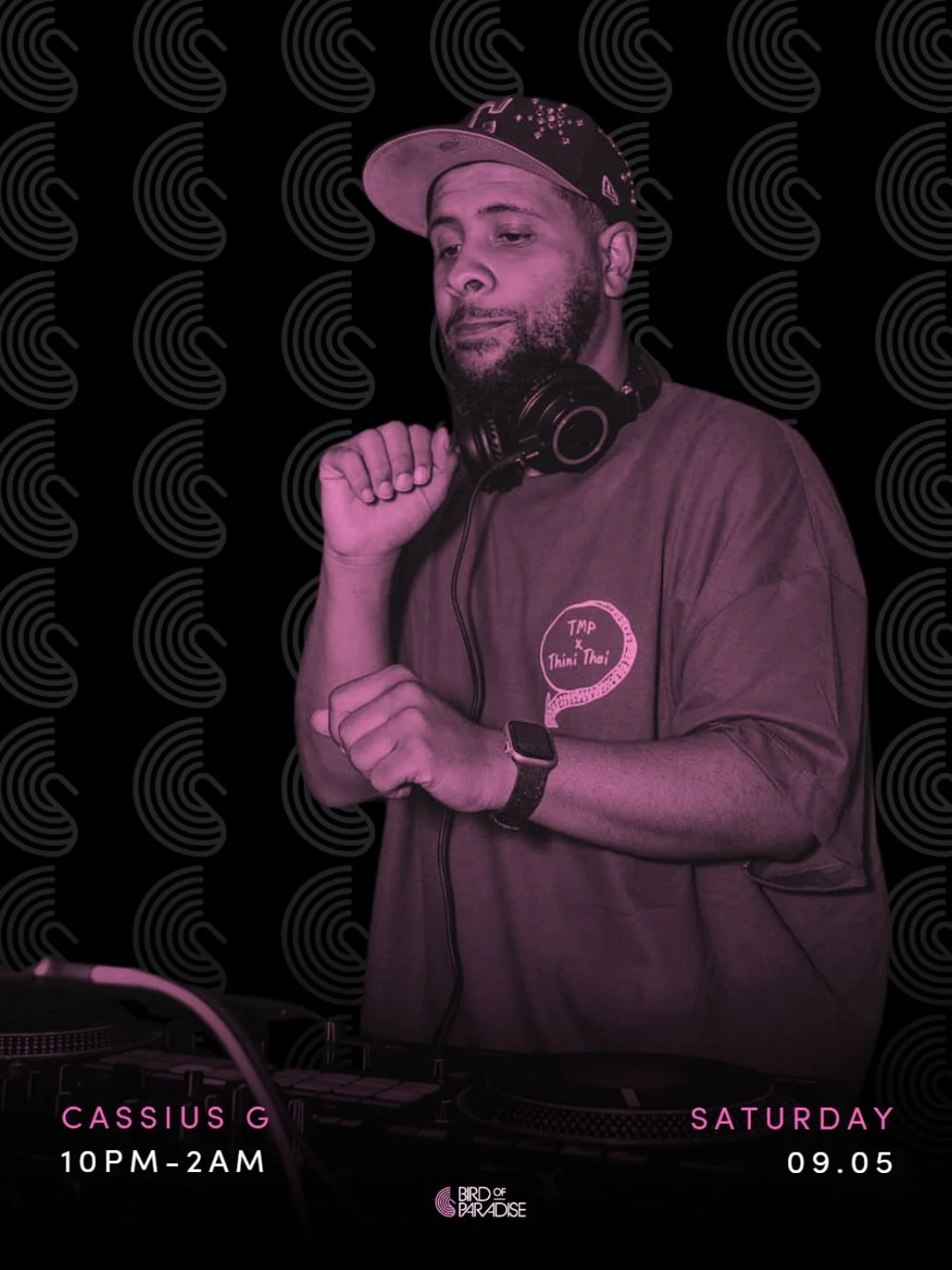 9/5 | 10pm | Bird of Paradise | DJ-Cassius G