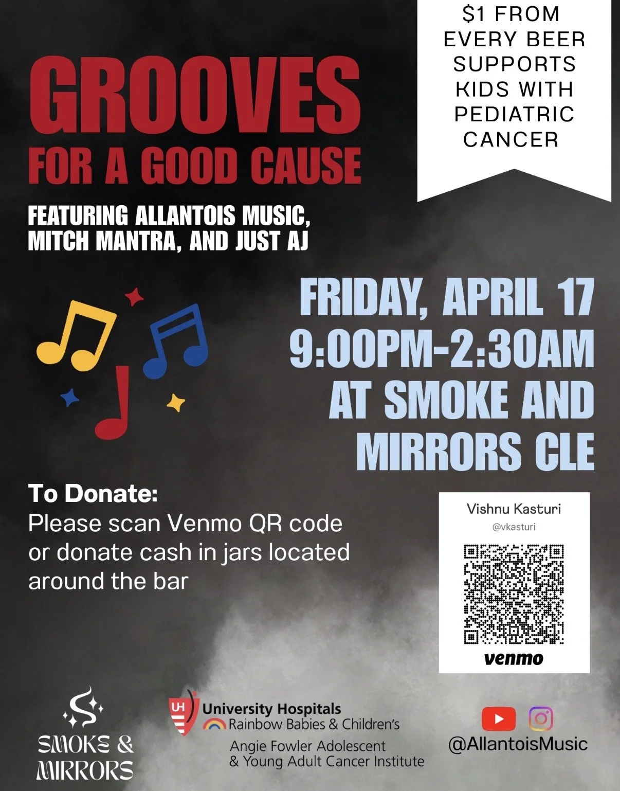 4/17 | 9PM | Smoke & Mirrors