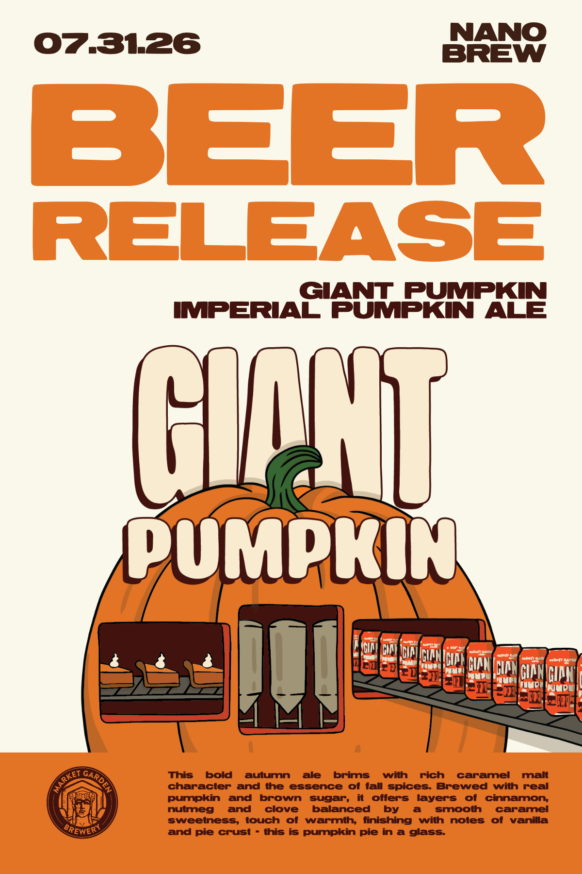 7/31 | NEW! Beer Release| Nano Brew
