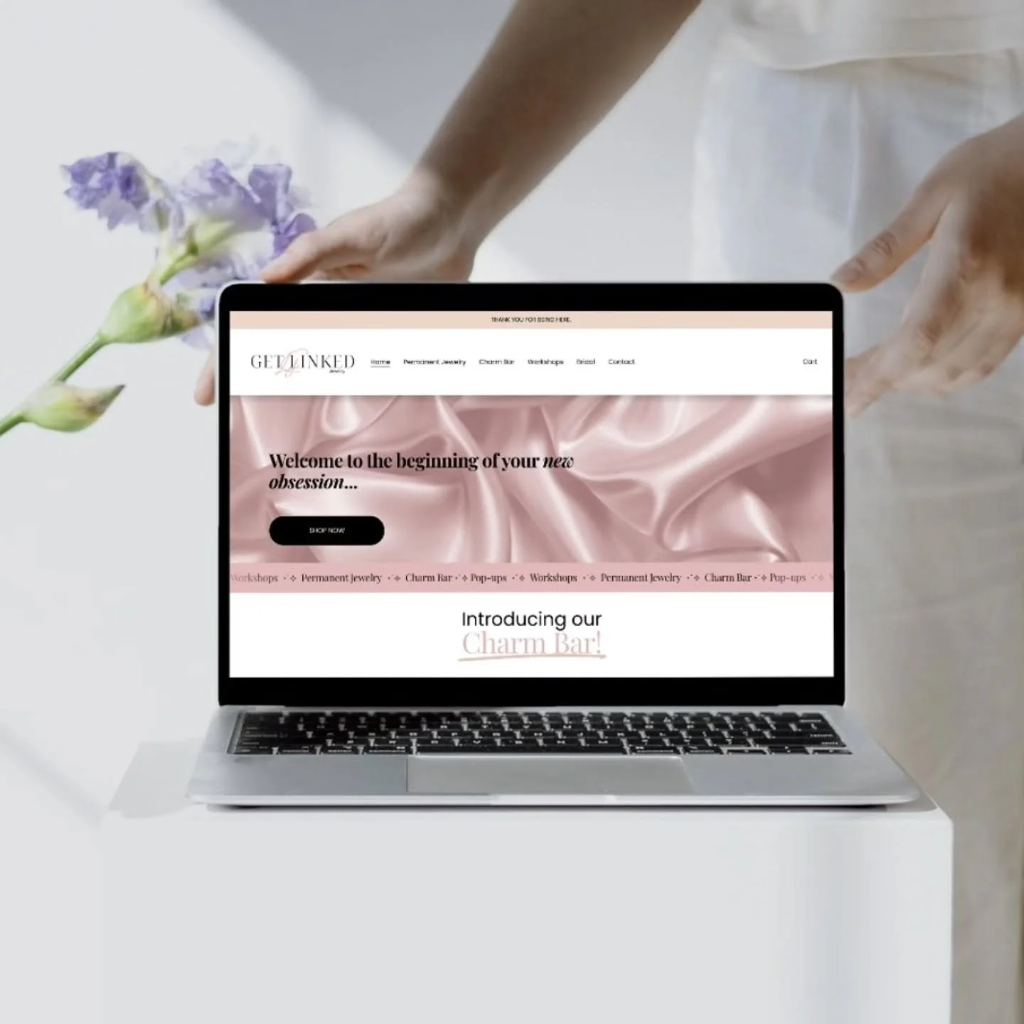 🌟 &ldquo;We did it! Our website is officially live &mdash; you can stay up to date on our upcoming pop-ups and events, or even book your own event. 
This is just the beginning, and we&rsquo;re so excited to share it with you!&rdquo;

www.getlinked.c