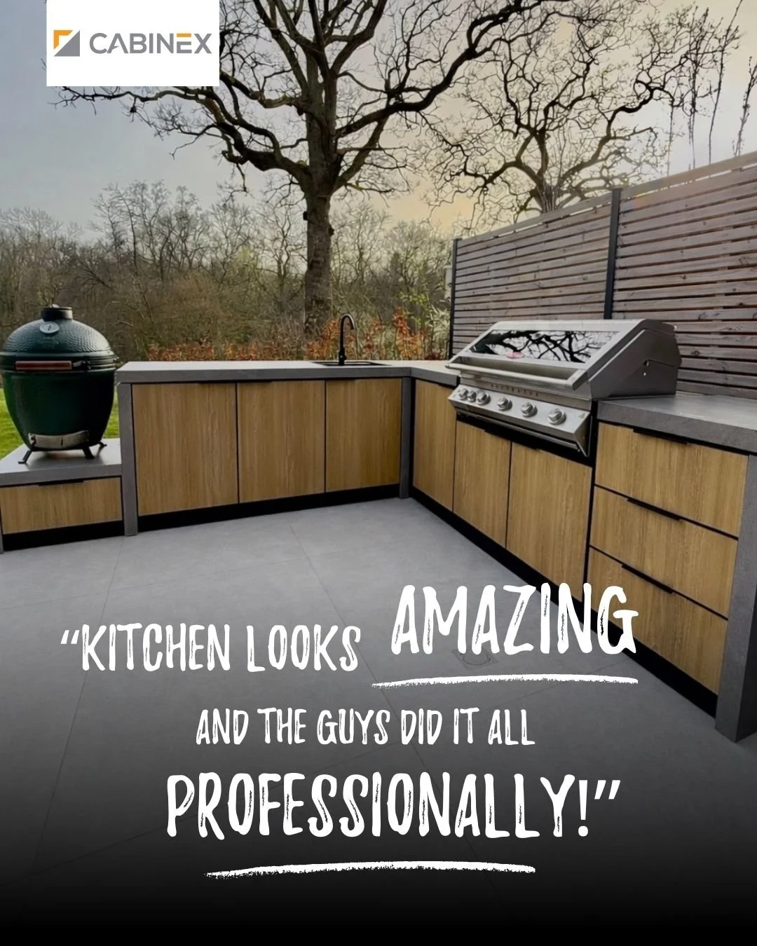 Nothing beats feedback like this 🙌

&ldquo;Kitchen looks AMAZING and the guys did it all professionally!&rdquo;

Another bespoke outdoor kitchen installed to high quality, creating the perfect space for outdoor cooking and entertaining. 🔥

Featurin