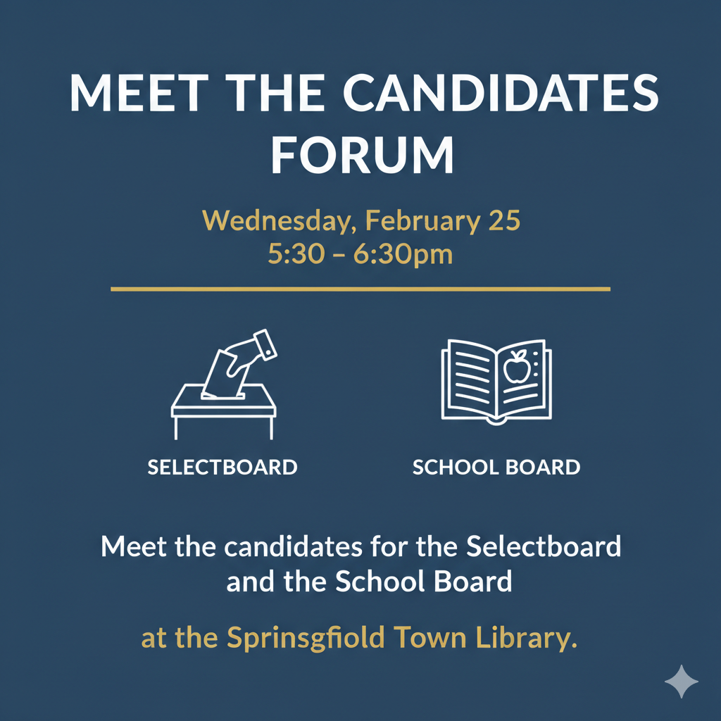 Meet The Candidates Forum—Wednesday, February 25·5:30 – 6:30pm