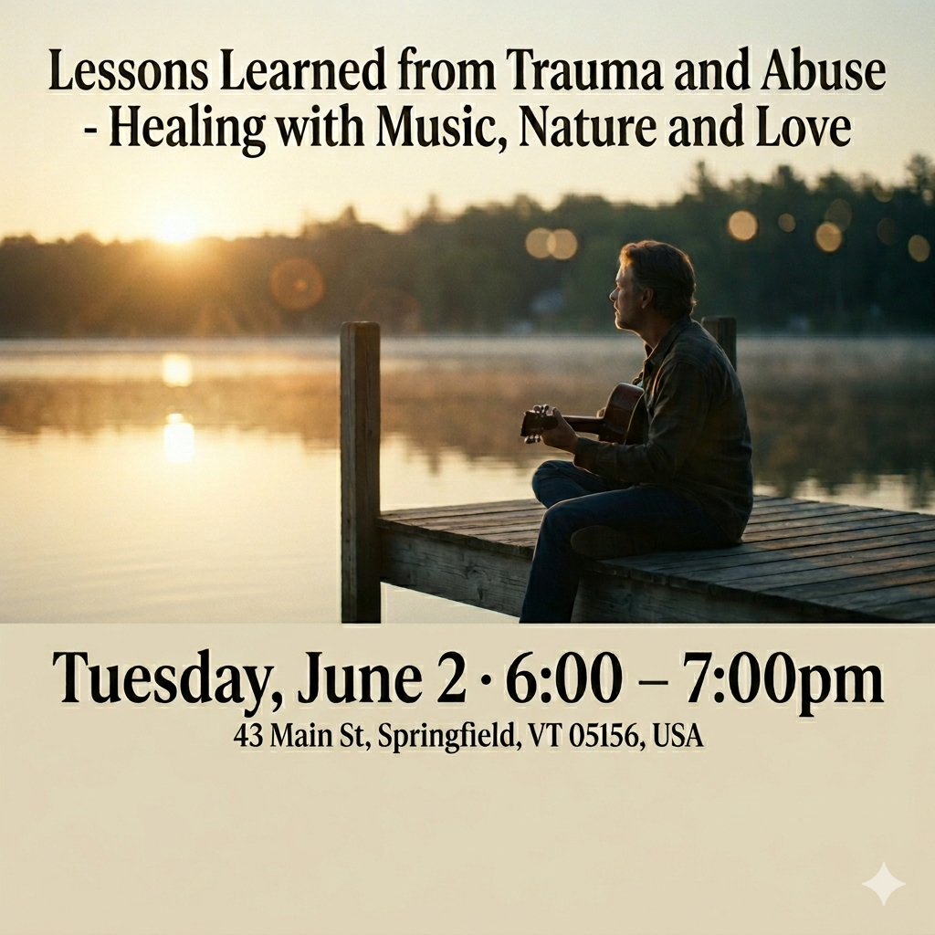 Lessons Learned from Trauma and Abuse-June 2, 6:00-7:00pm