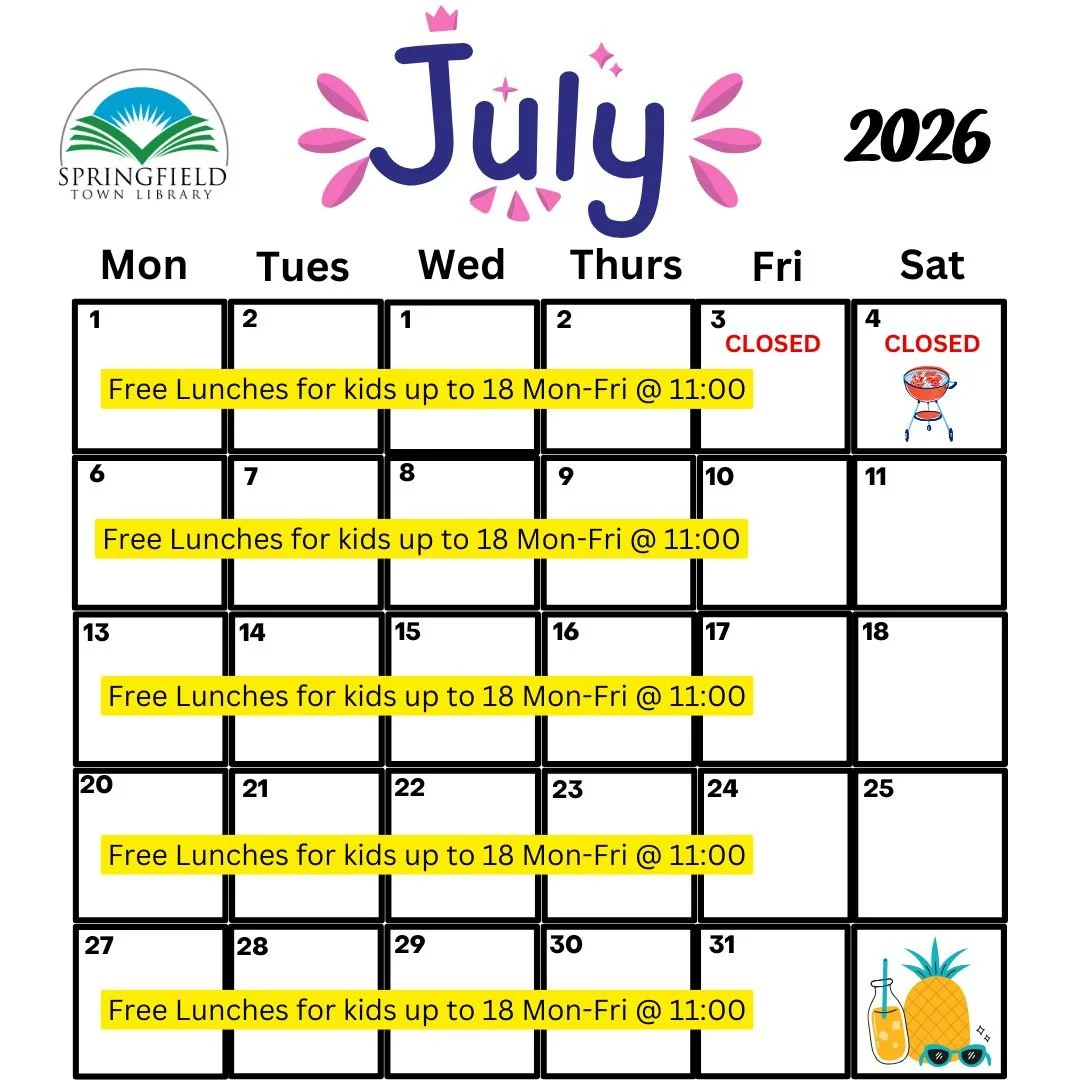 July Event Calendar