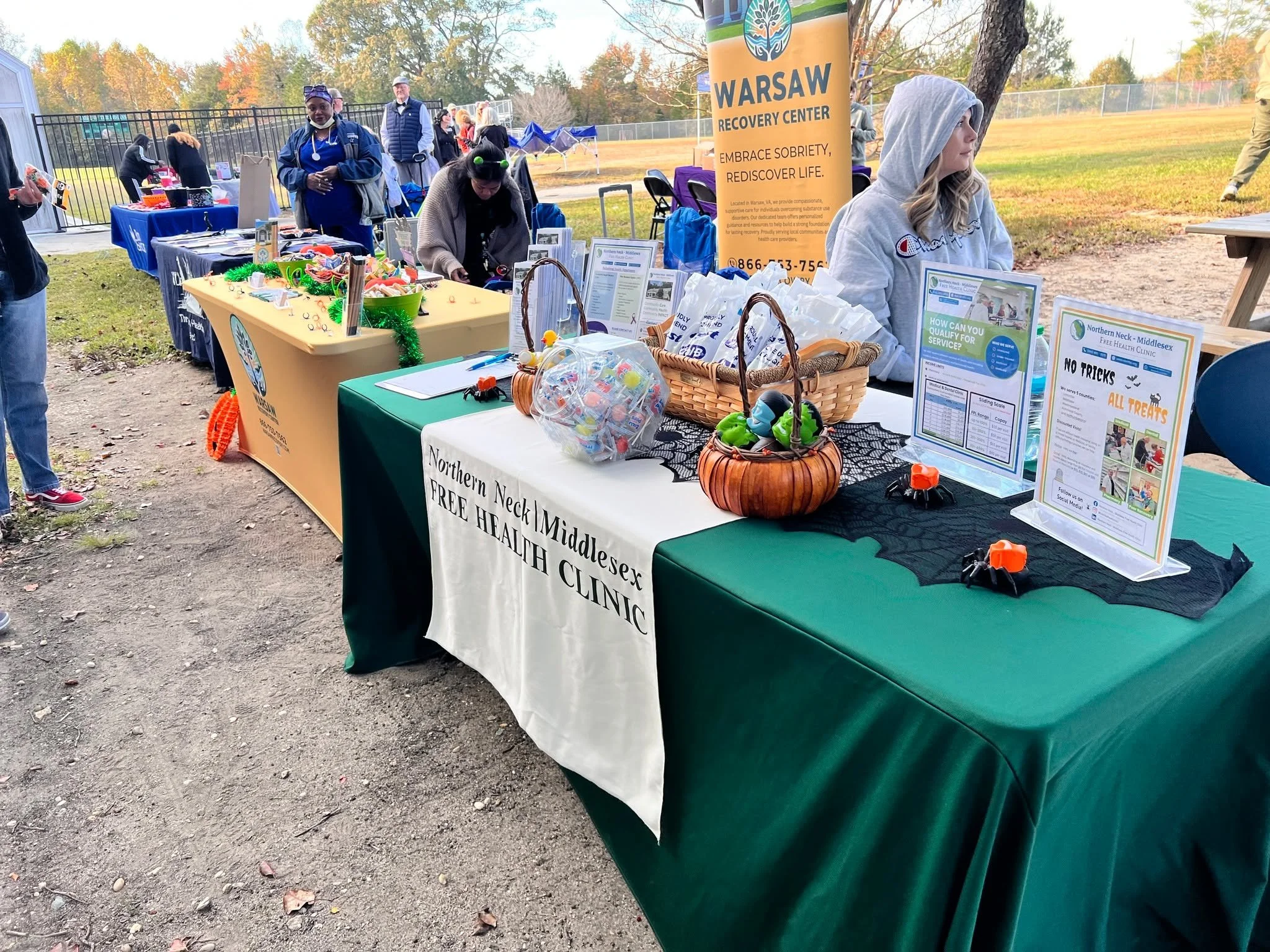 🎃 Health is a great treat — but candy’s pretty sweet too! 🍬
This past Saturday, October 25, we had a spooktacular time at the Resource Family Fun Fair: Spooky Edition! 👻 Hosted by the Northumberland Department of Social Services at th