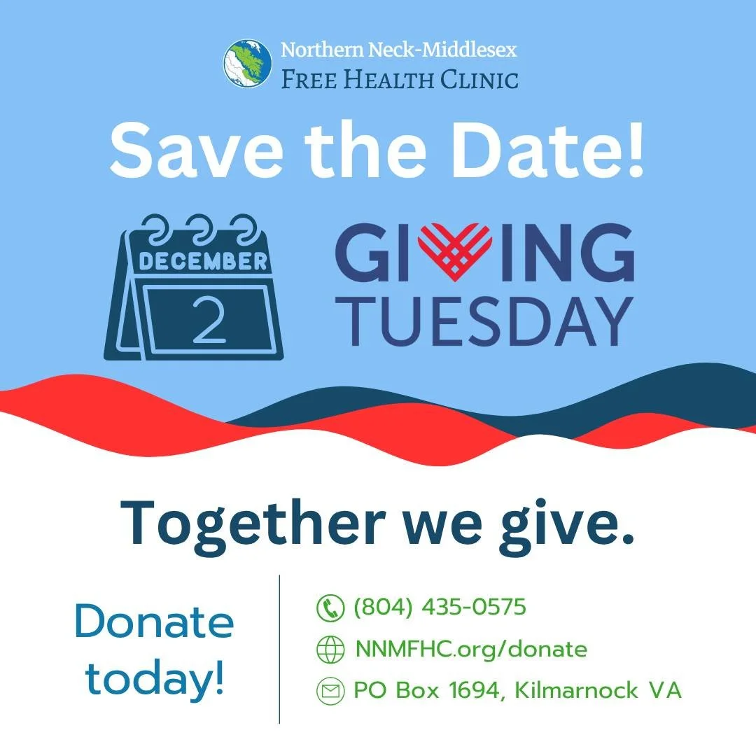 📅 Mark your calendars for Giving Tuesday &ndash; December 2nd !

In 2025, the need for affordable care has grown faster than ever &ndash; and your support is more critical now than at any time before. 💙

Every dollar you give helps the Northern Nec