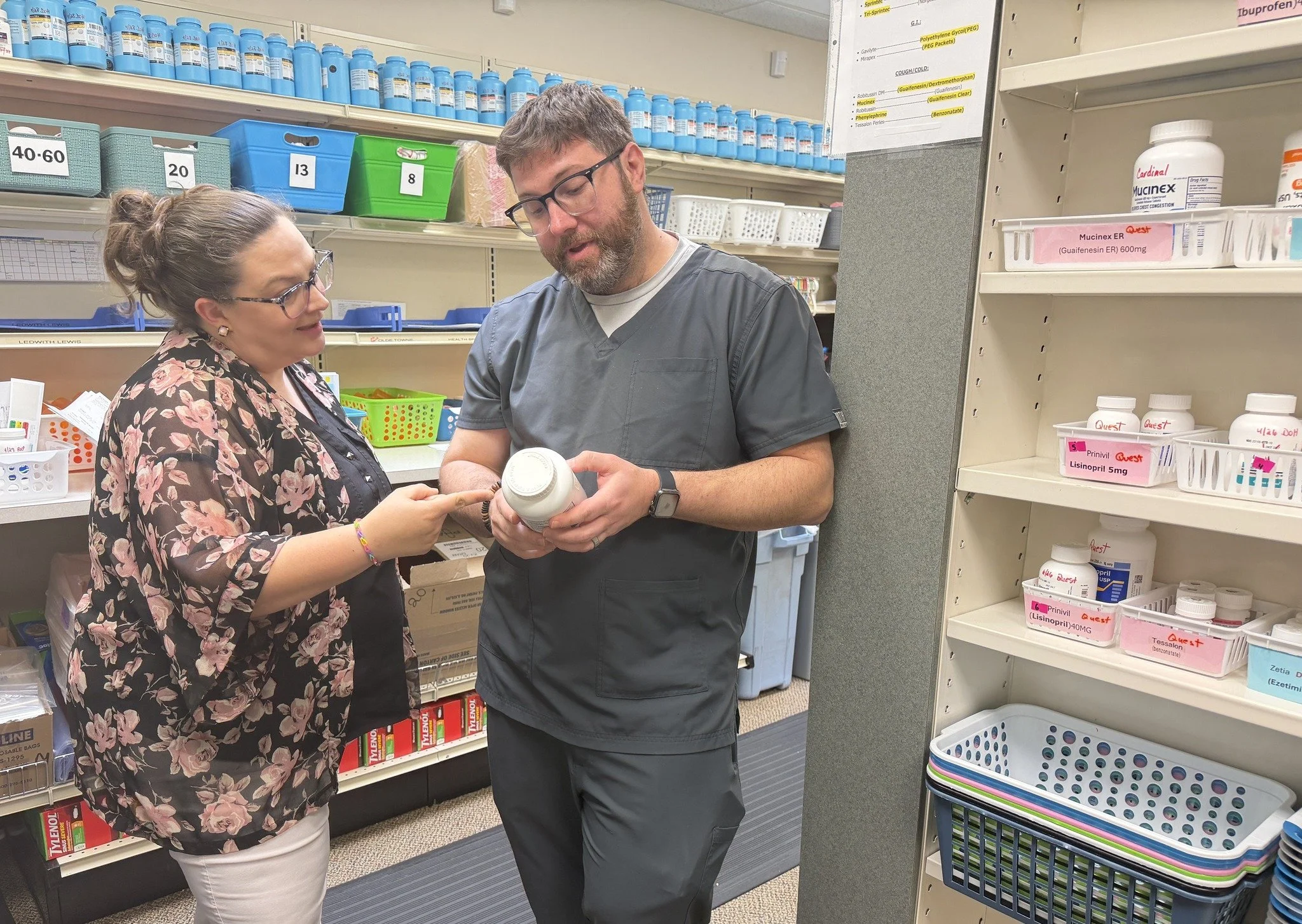 Stronger together 🤝

We recently welcomed Janine Underwood, CEO, and Bryan Lewis, PIC, from Bradley Free Clinic to NNMFHC for a site visit focused on expanding access to affordable medications through the Access to Medication Program (AMP).

Through
