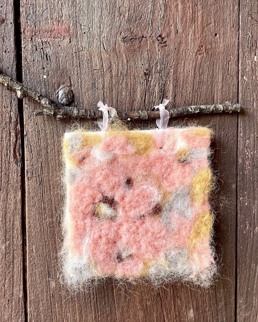 Needle Felting Wall Tapestry Workshop