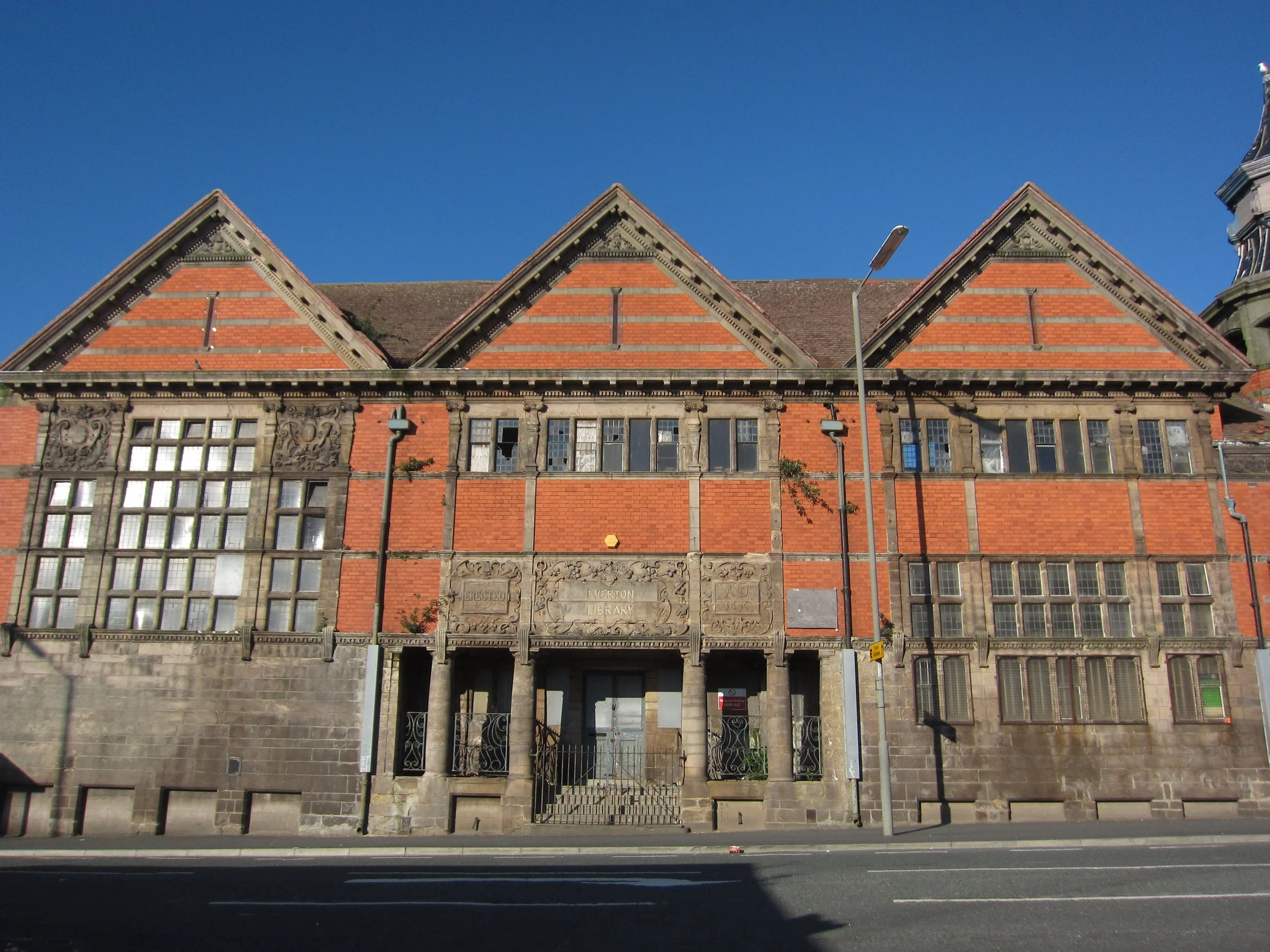 Harrison Stringfellow Architects Ltd — Everton Library Campaign to re-open Victorian Jewel