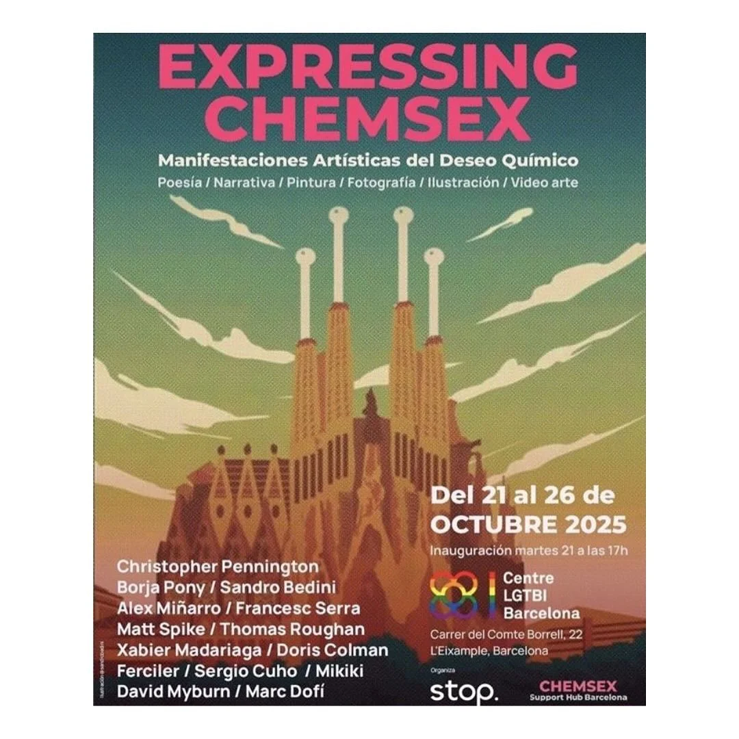 A selection of new prints will shown as part of Expressing Chemsex, opening 21st October in Barcelona. 

If you are there, go see the exhibition.