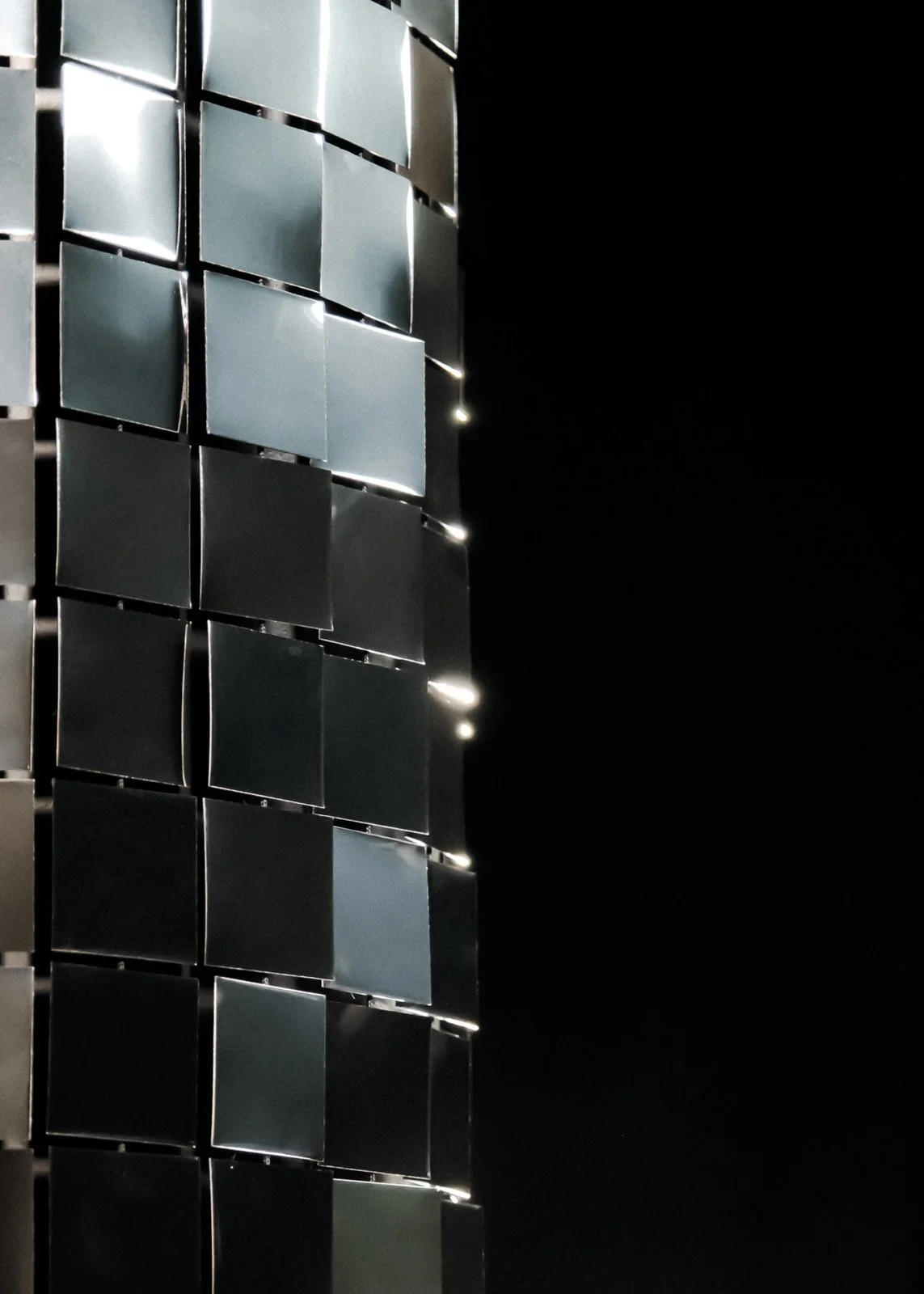 Custom-built awards stage with mirrored finishes and integrated lighting for The MIA’s broadcast production