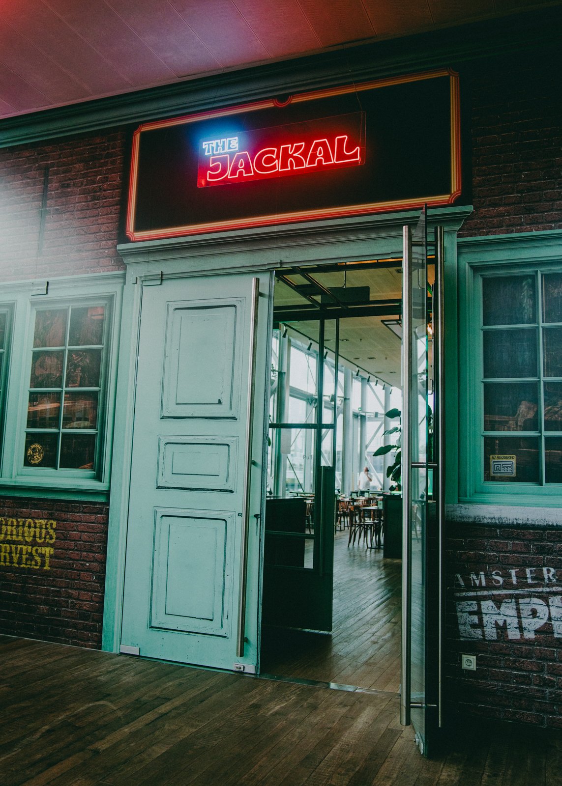 Netflix premiere installation at Muziekgebouw ’t IJ with custom decor