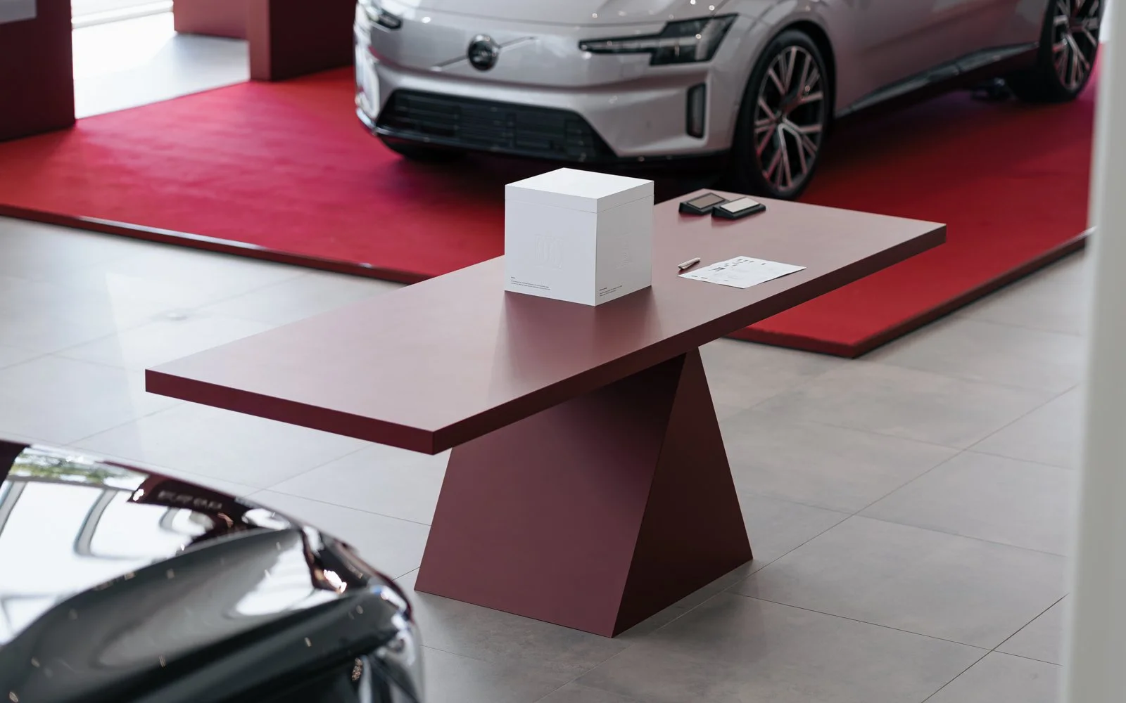 Volvo ES90 activation space for exclusive customer events
