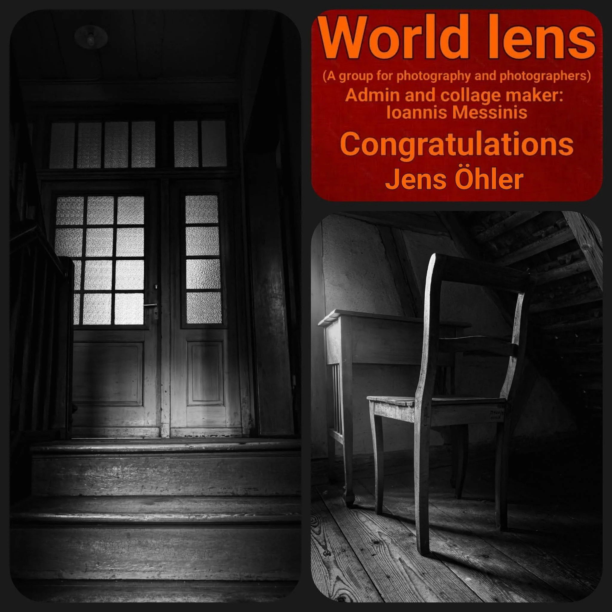 Congratulations (2 Fotografien) · World lens · 2026