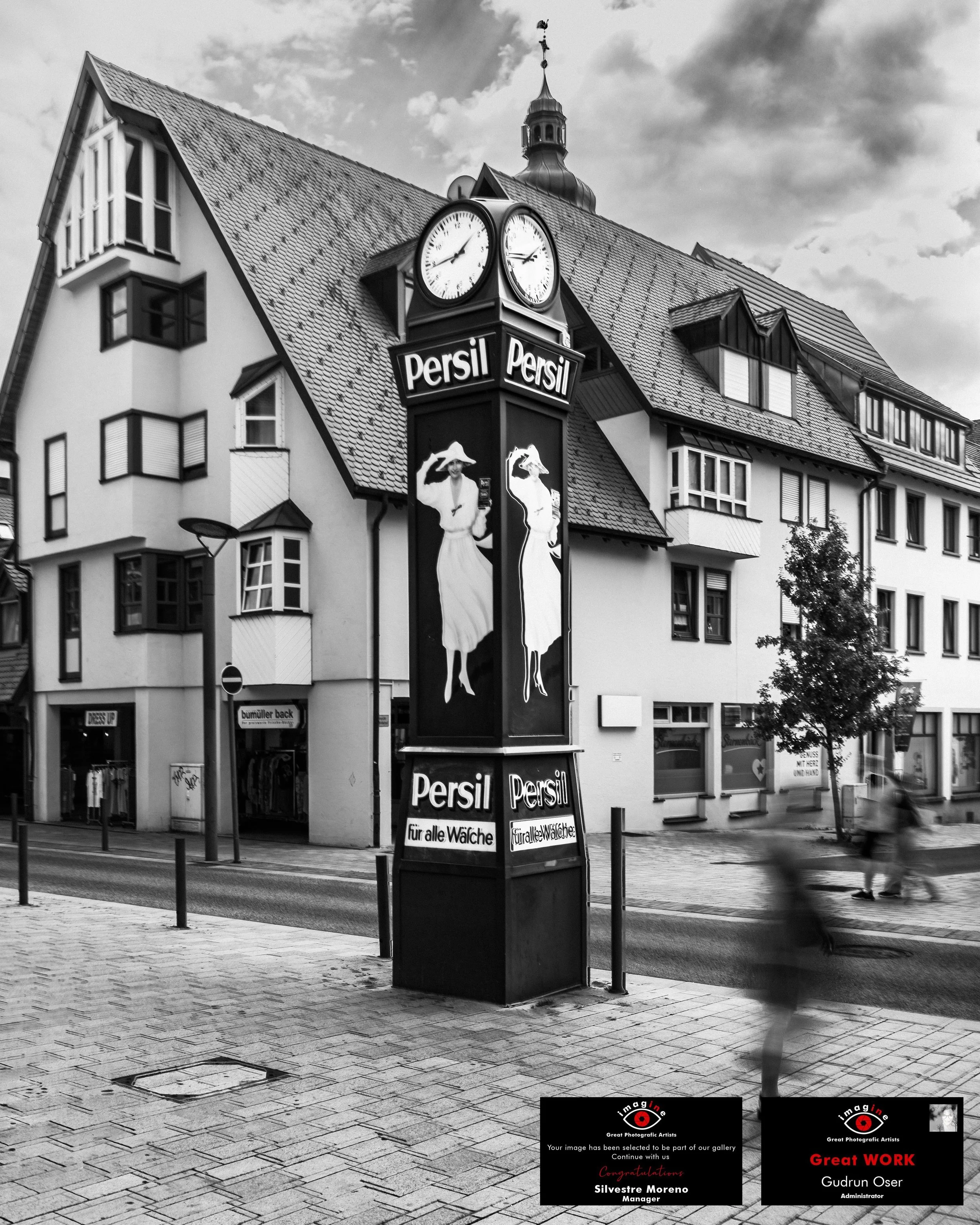Historische Persil-Uhr, Albstadt · Great Work & Gallery Selection · Imagine – Great Photographic Artists · 2026